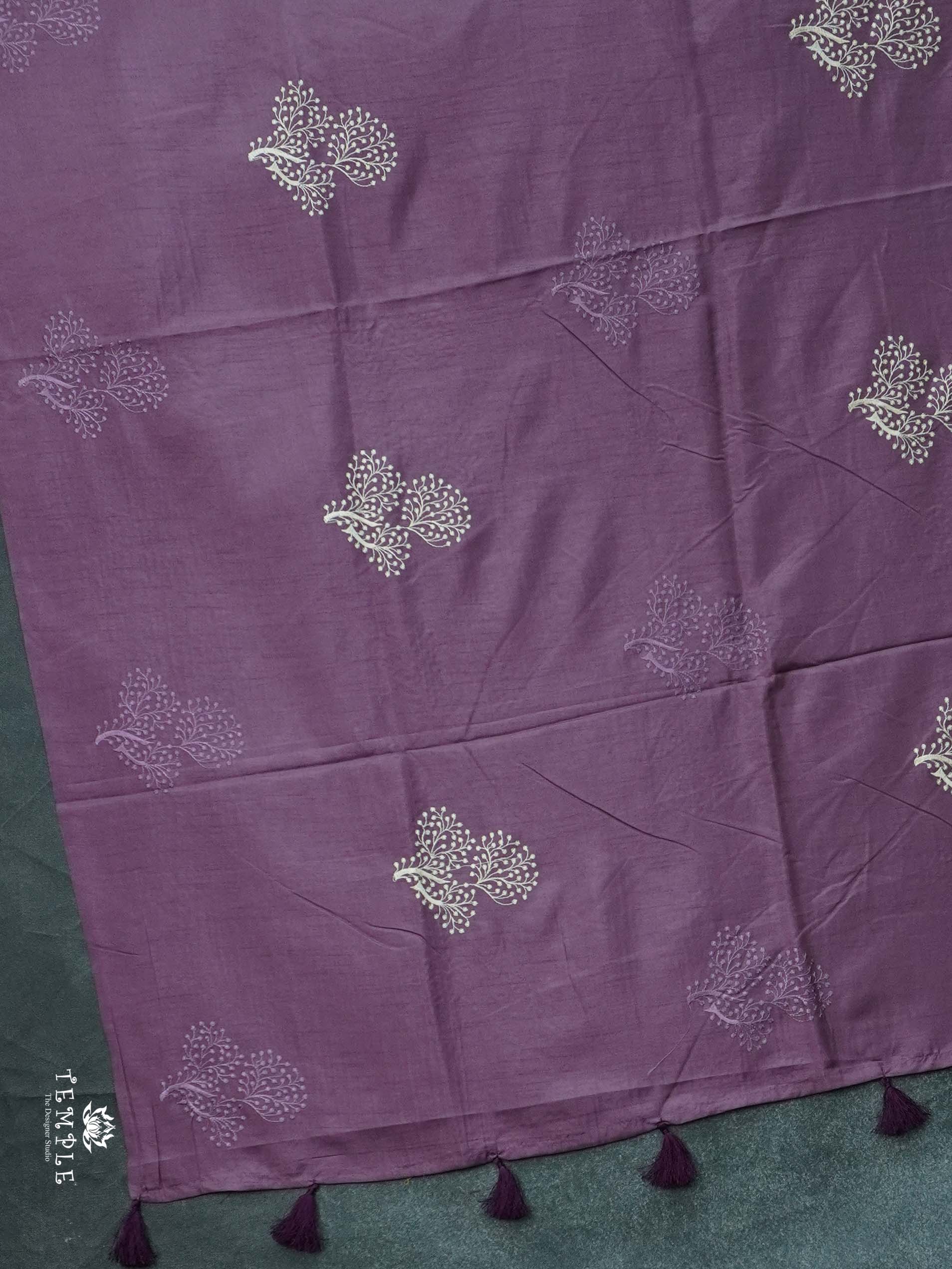 Matka Silk Saree With Thread Work | TTDS2451
