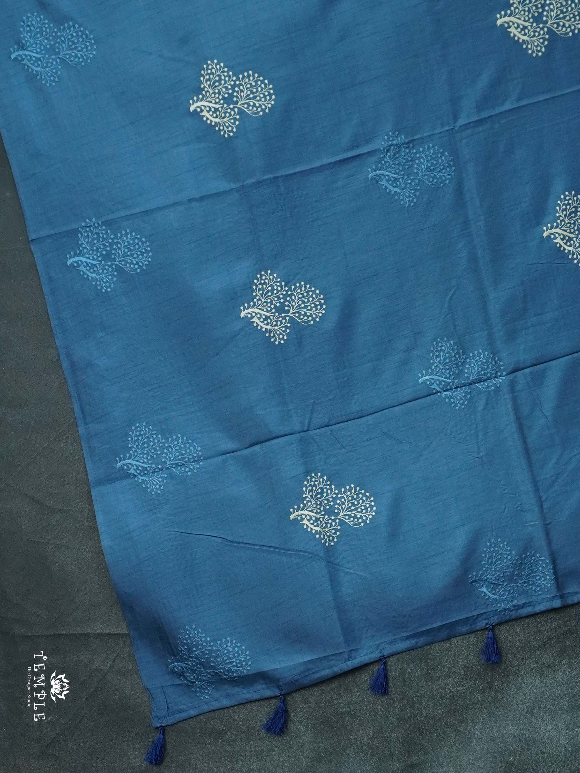 Matka Silk Saree With Thread Work | TTDS2451