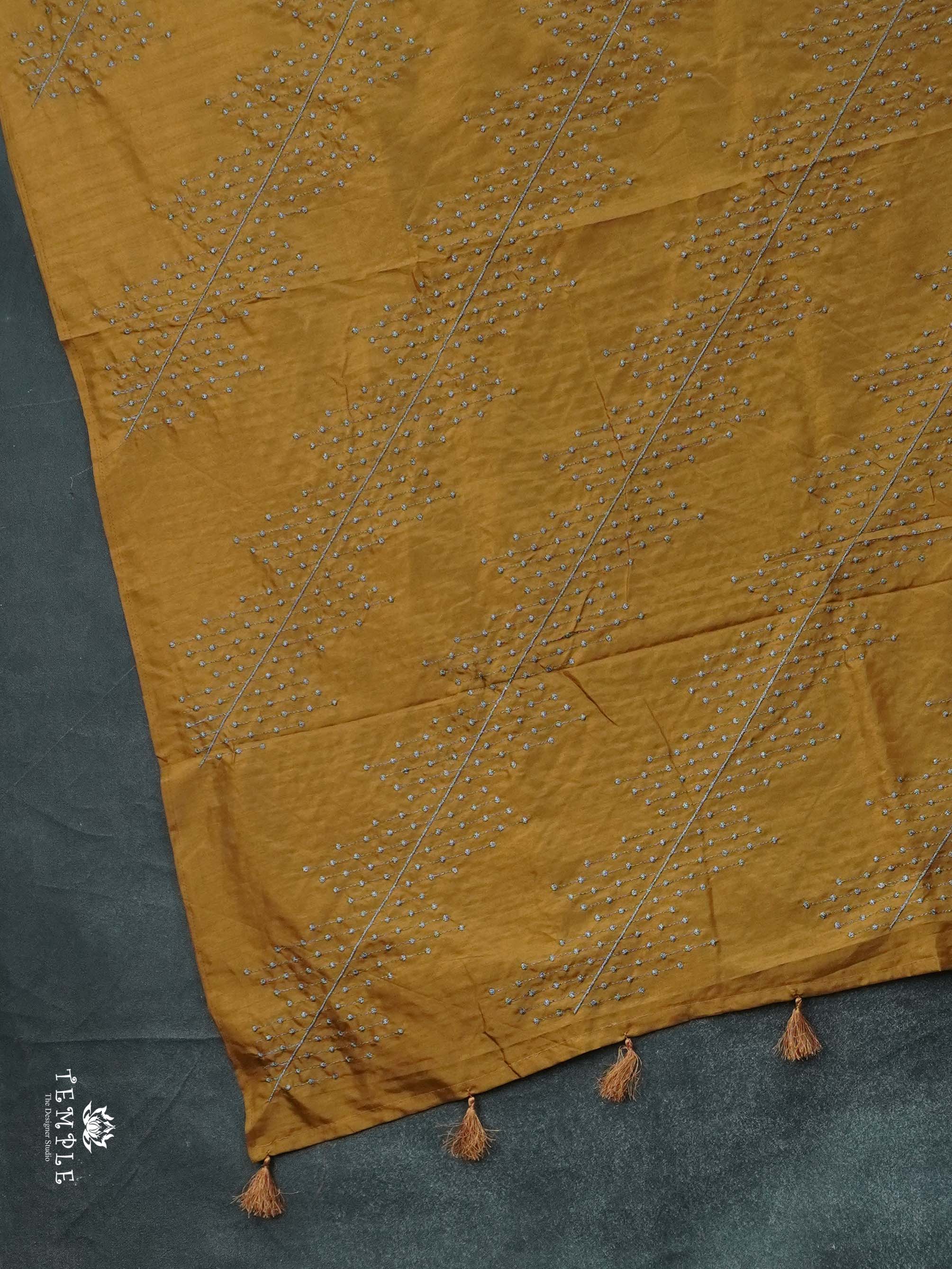 Matka Silk Saree With Zari Work | TTDS2450
