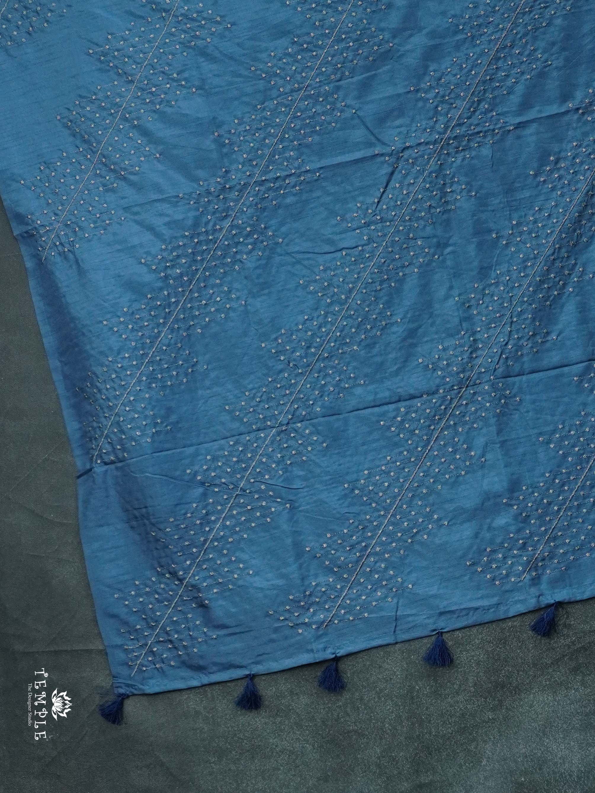 Matka Silk Saree With Zari Work | TTDS2450