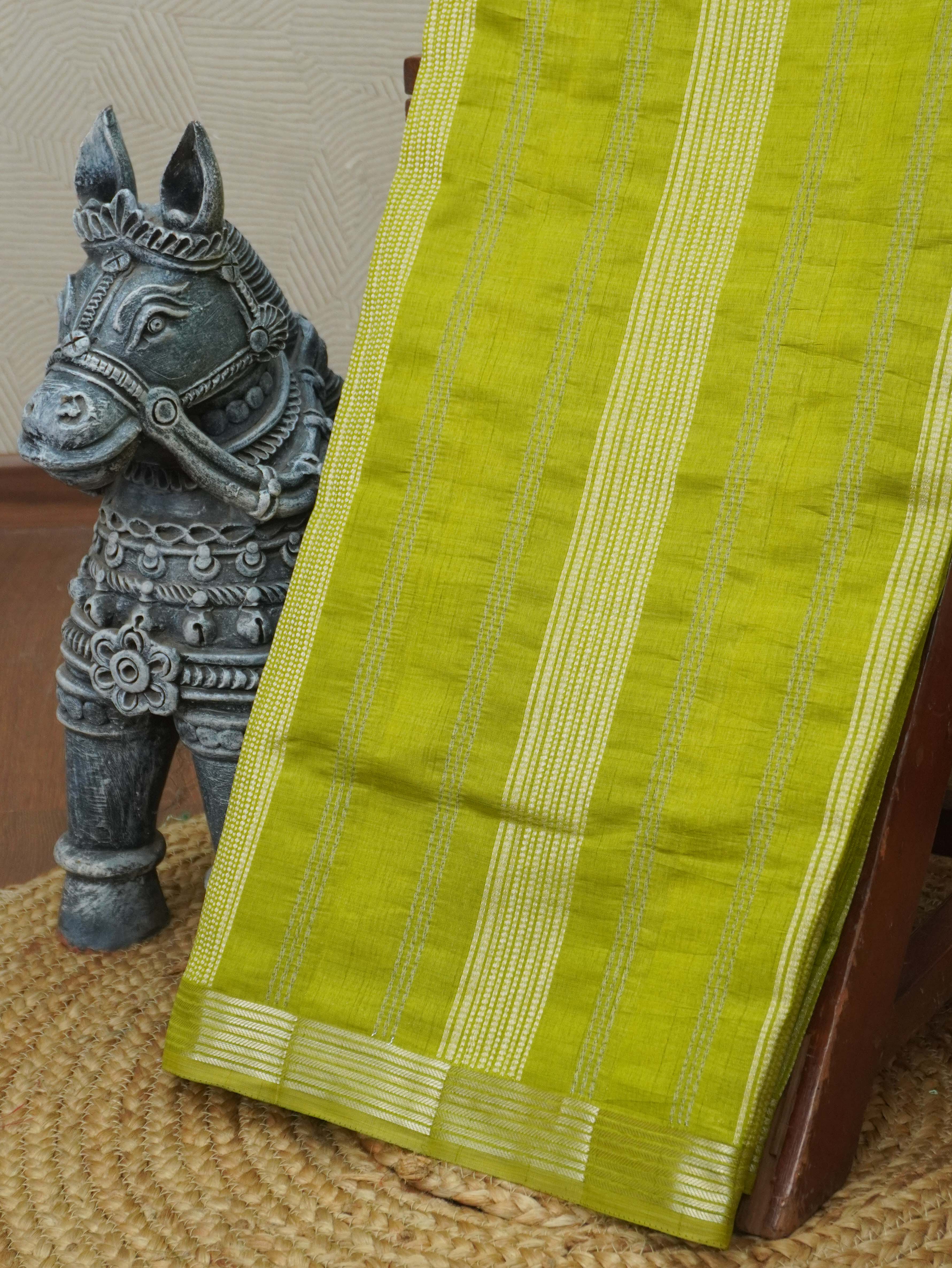 Semi Tussar Silk Saree | TTDS3371
