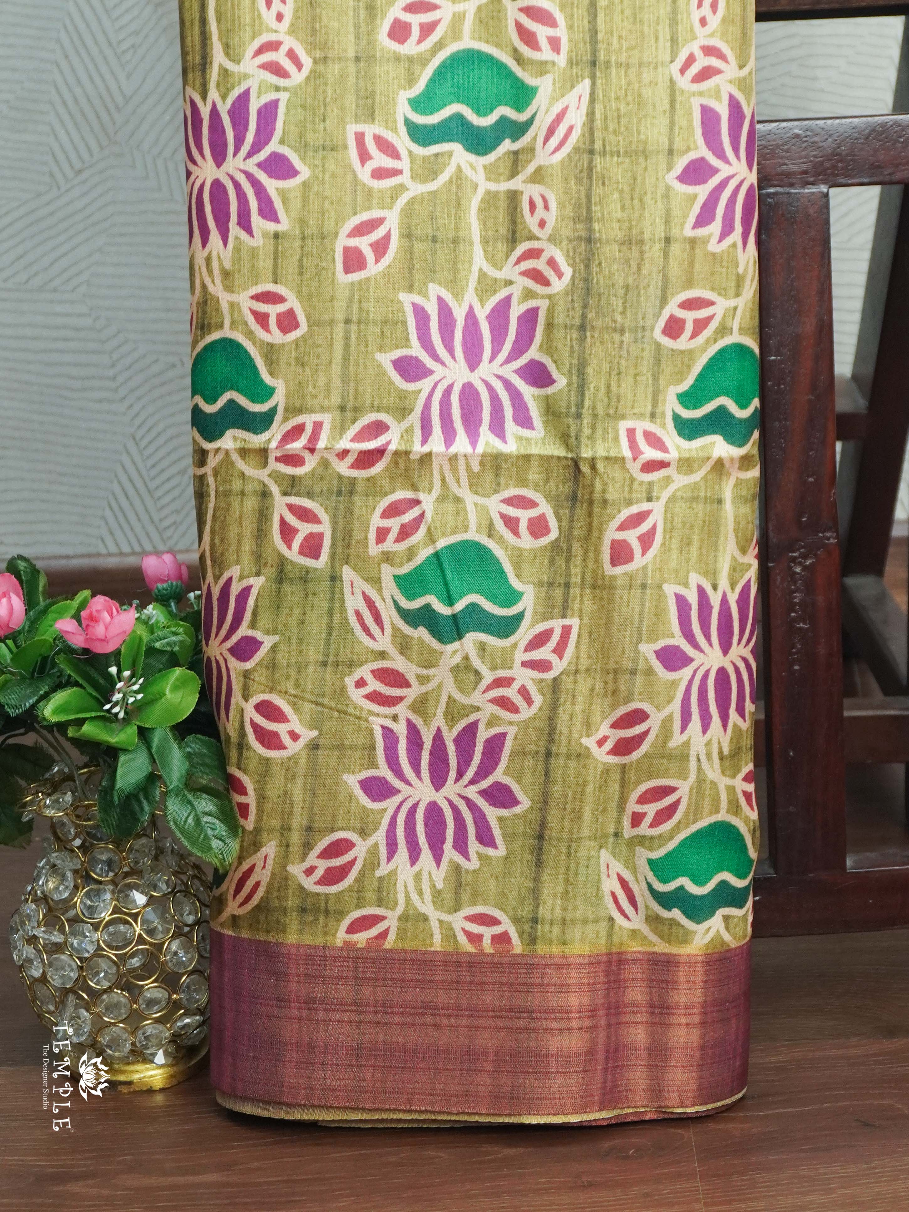 Fancy Chapa Silk Saree | TTDS2449
