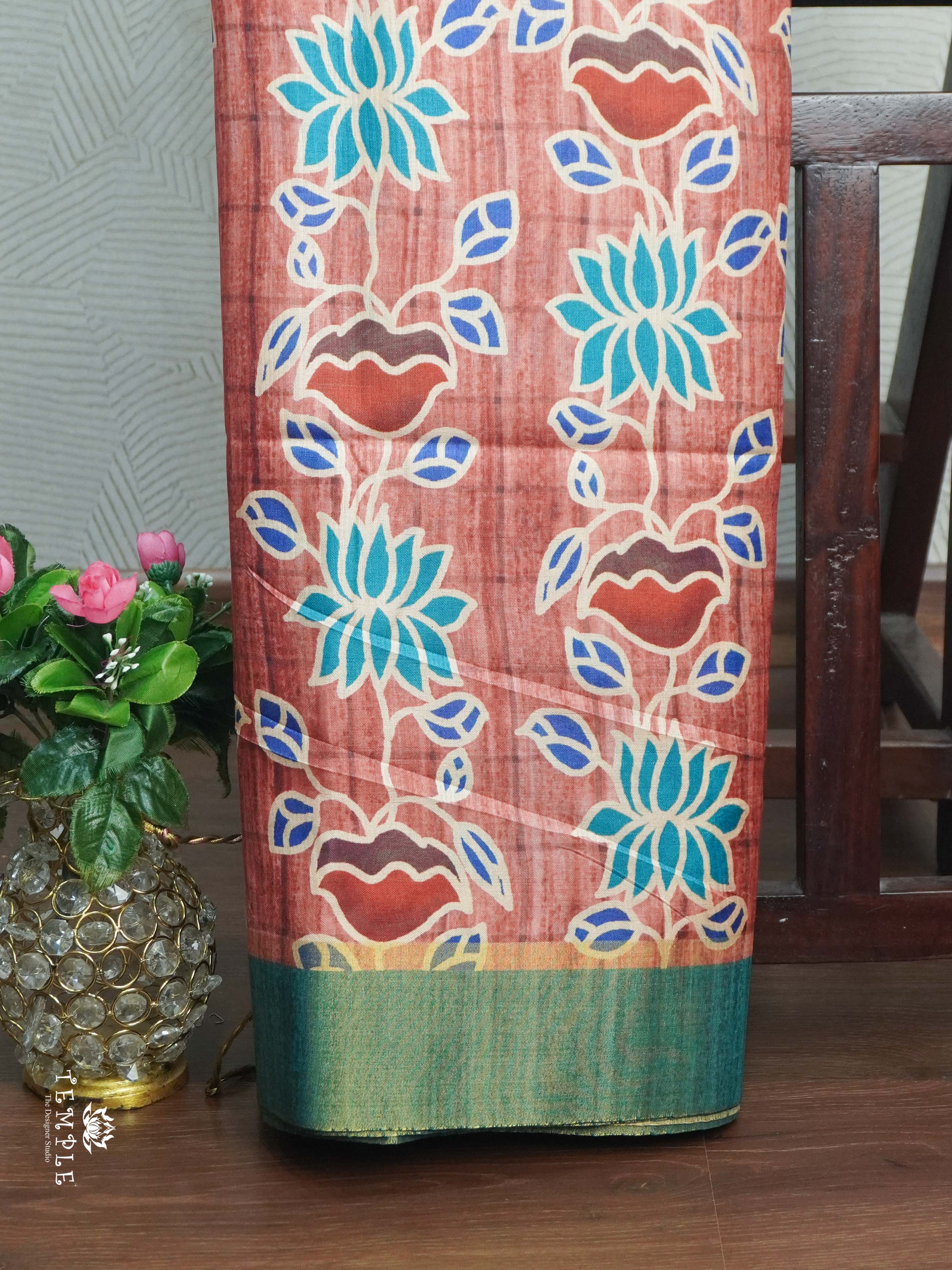 Fancy Chapa Silk Saree | TTDS2449