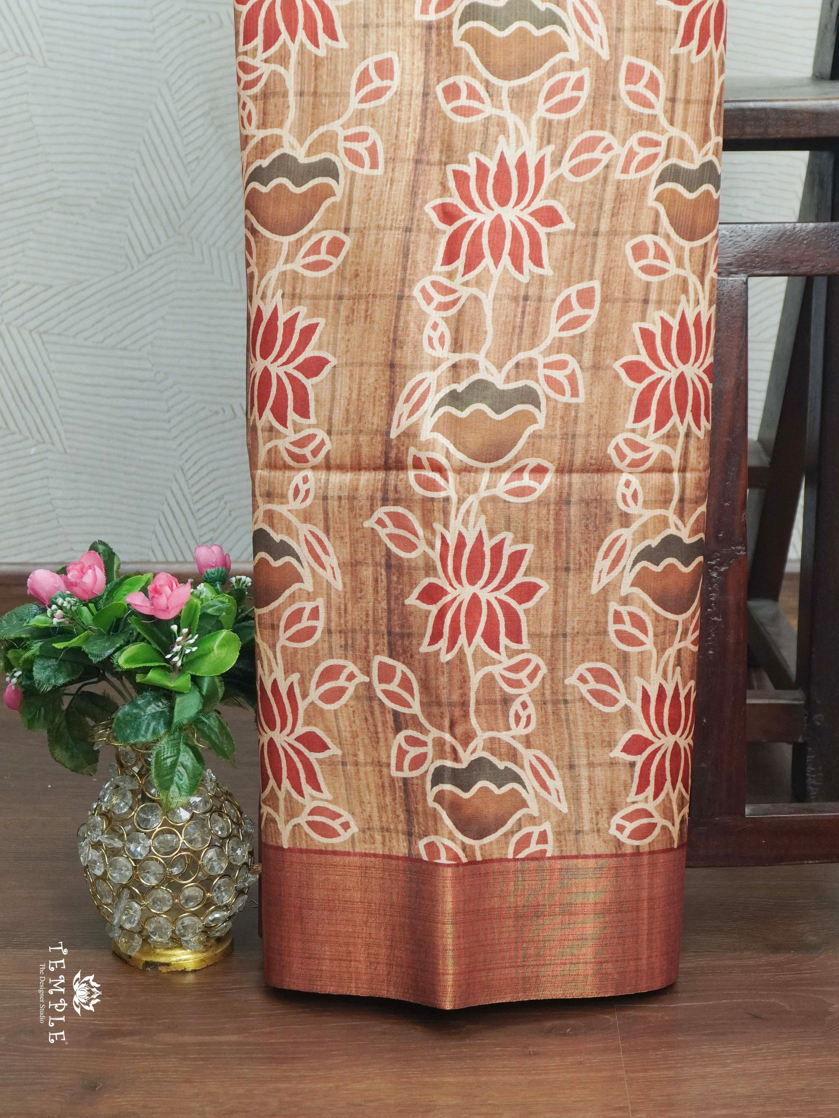 Fancy Chapa Silk Saree | TTDS2449