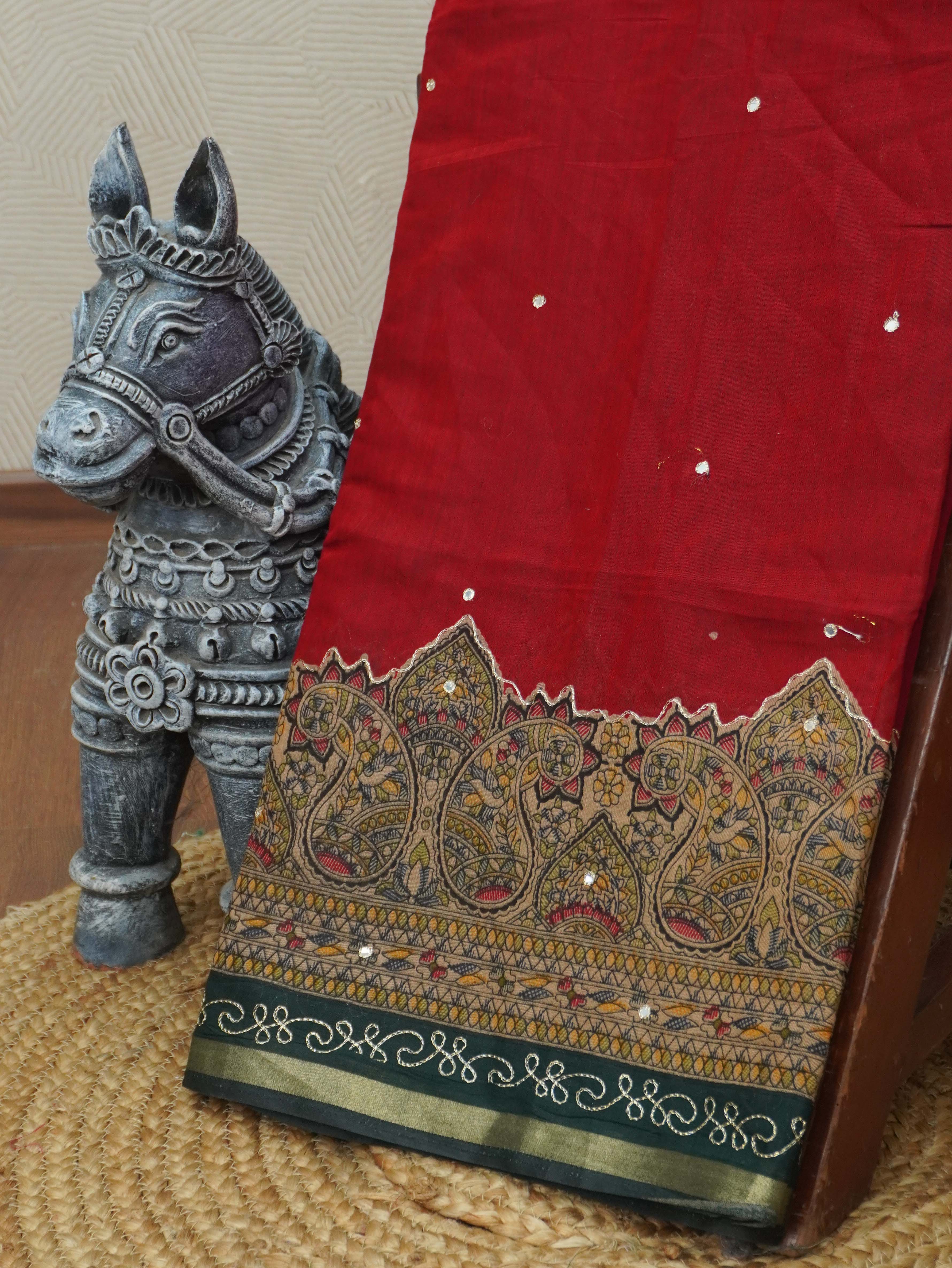Mangalagiri Cotton Saree | TTDS3373