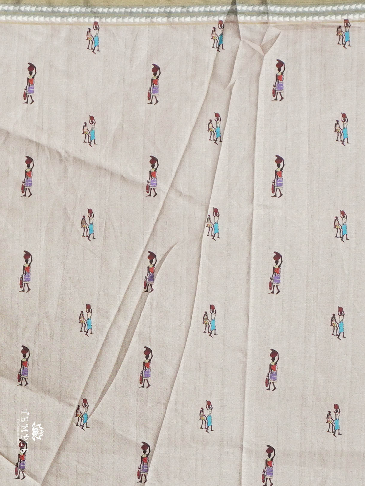 Printed Art Silk Saree | TTDS2940