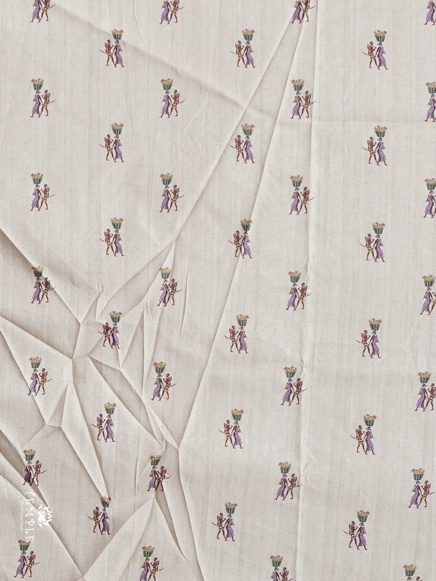 Printed Art Silk Saree | TTDS2939