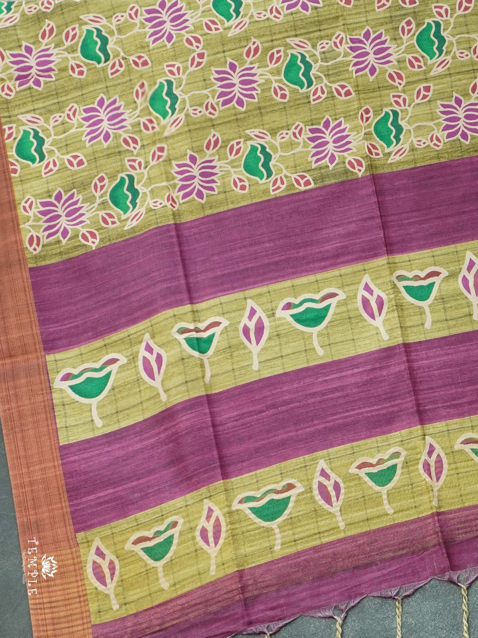 Fancy Chapa Silk Saree | TTDS2449