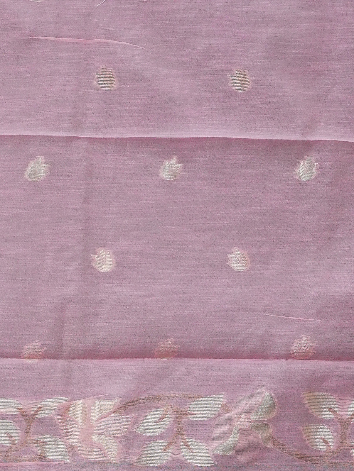 Linen Silk Saree | TTDS3372