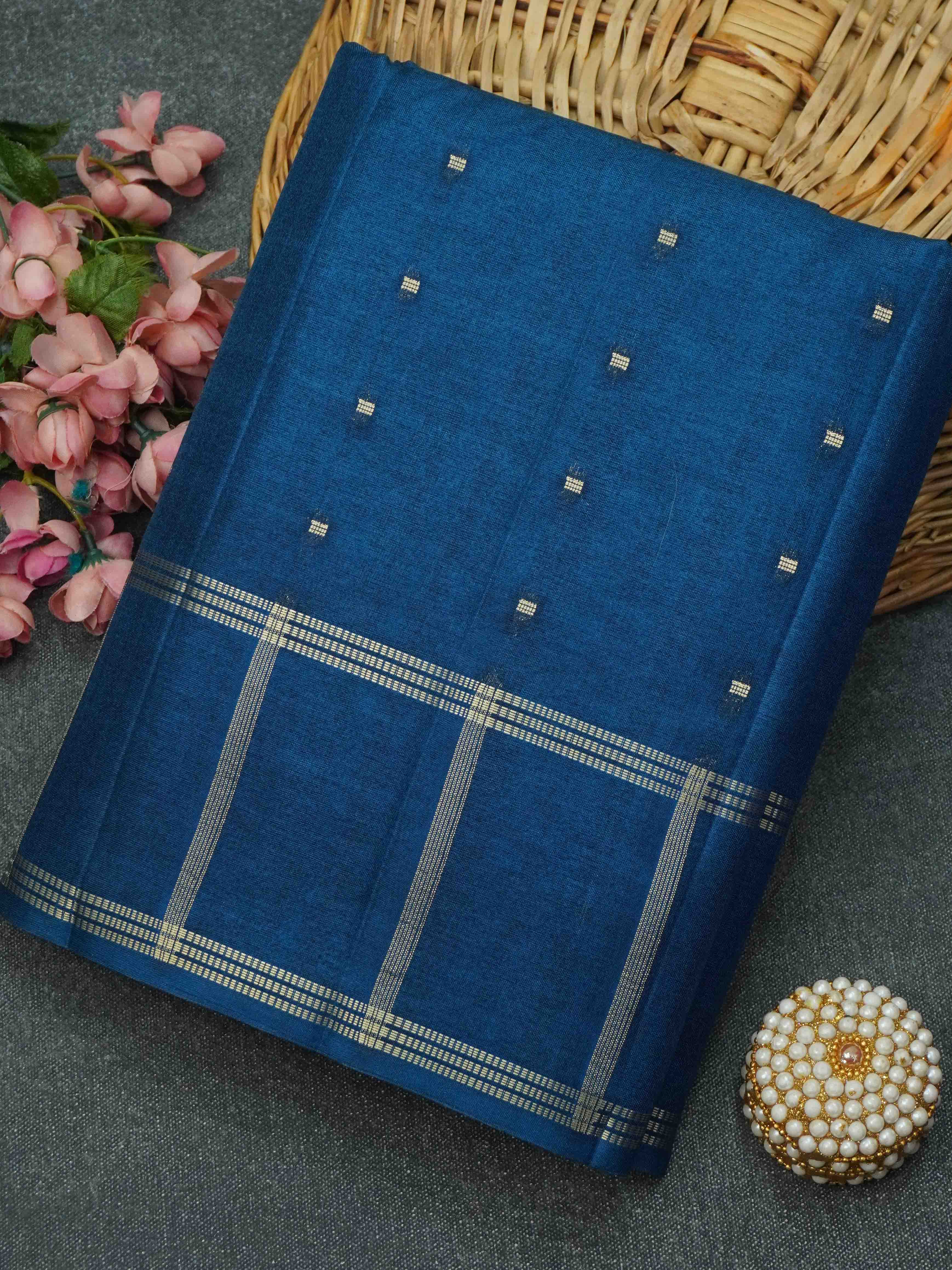 Handloom Matka Silk Saree | TTDS3375