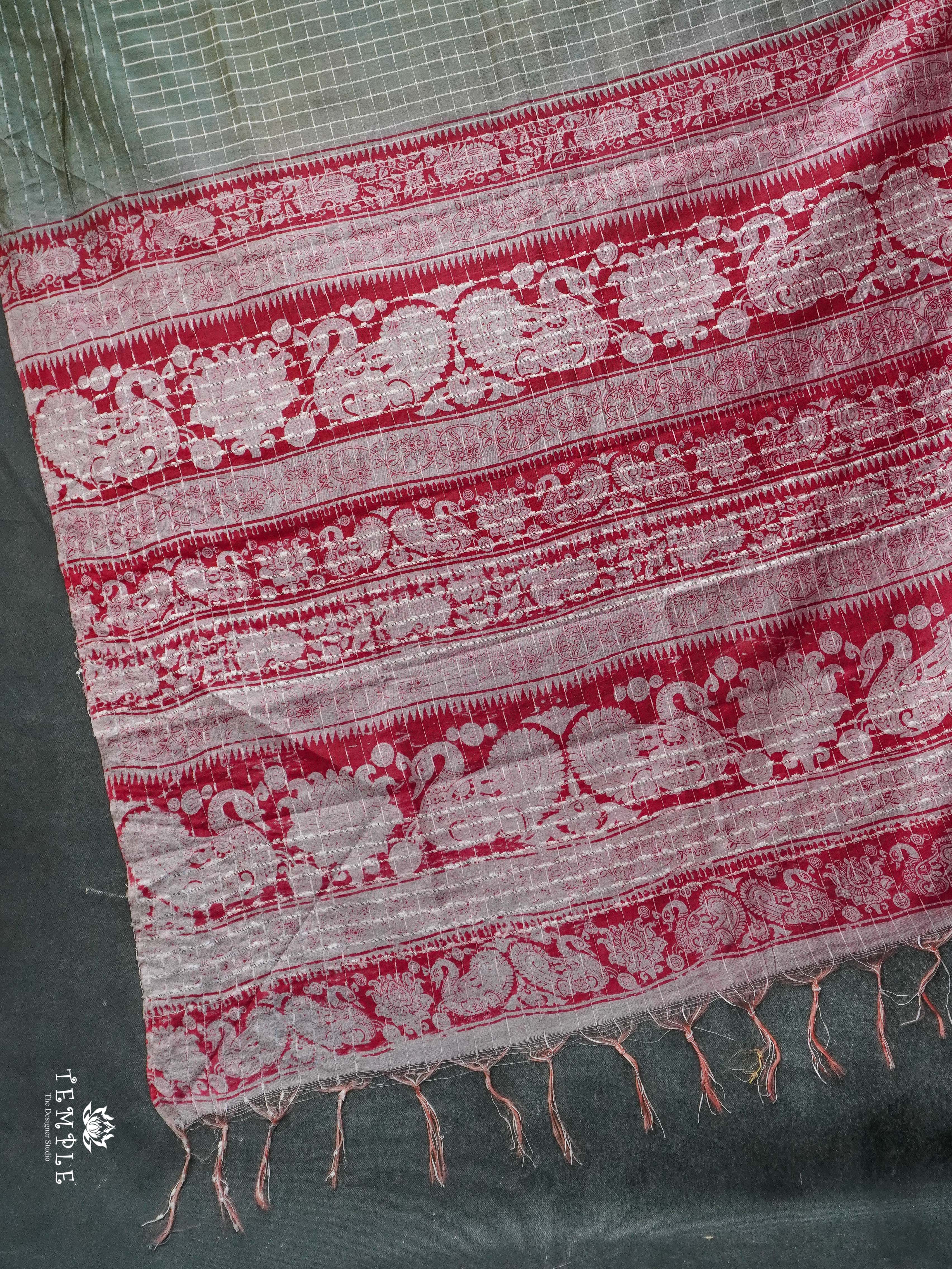 Baswada Cotton Saree - Design 3 | TTDS1993