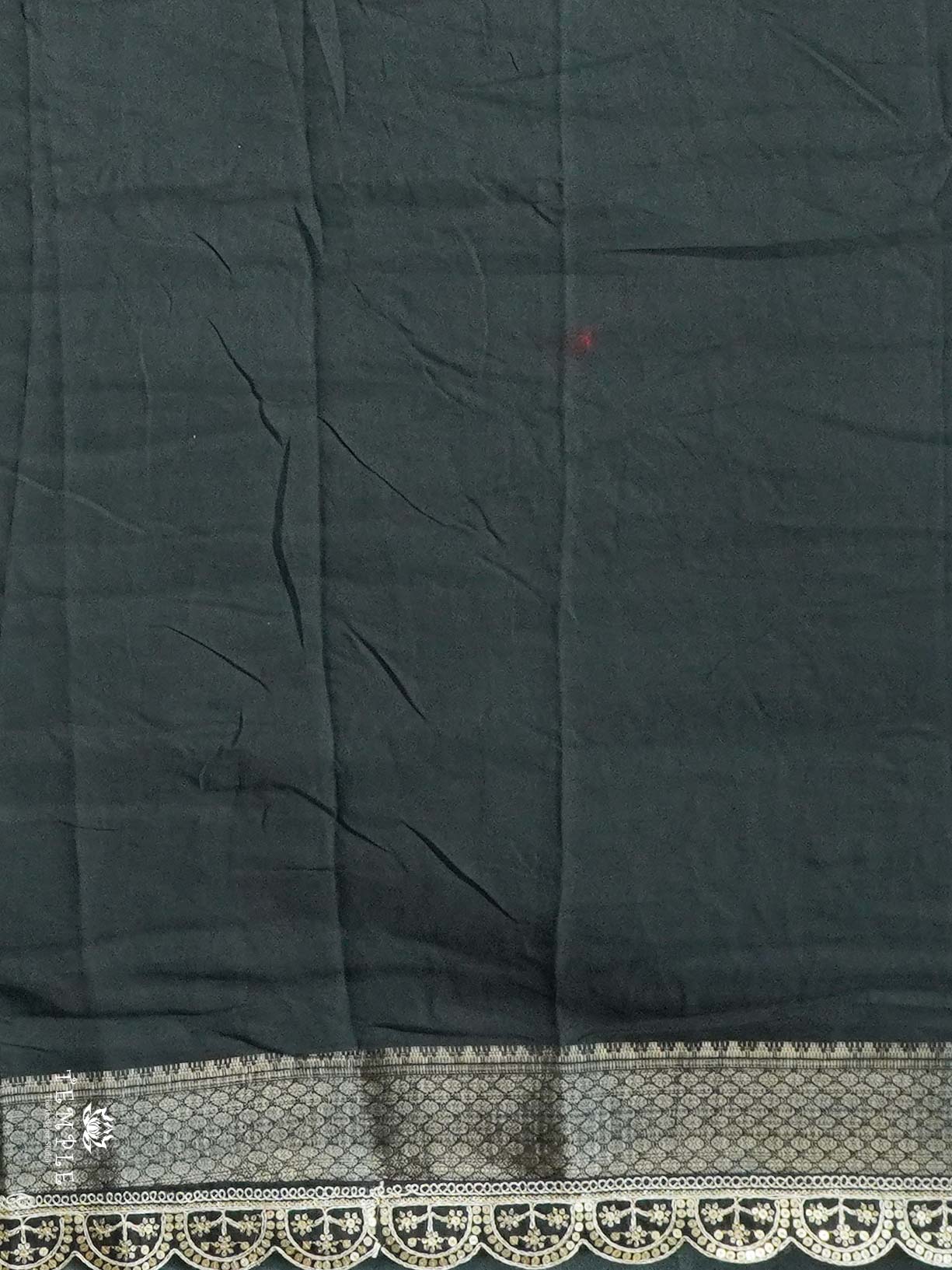 Dola Silk Saree With Scallop Border | TTDS2462