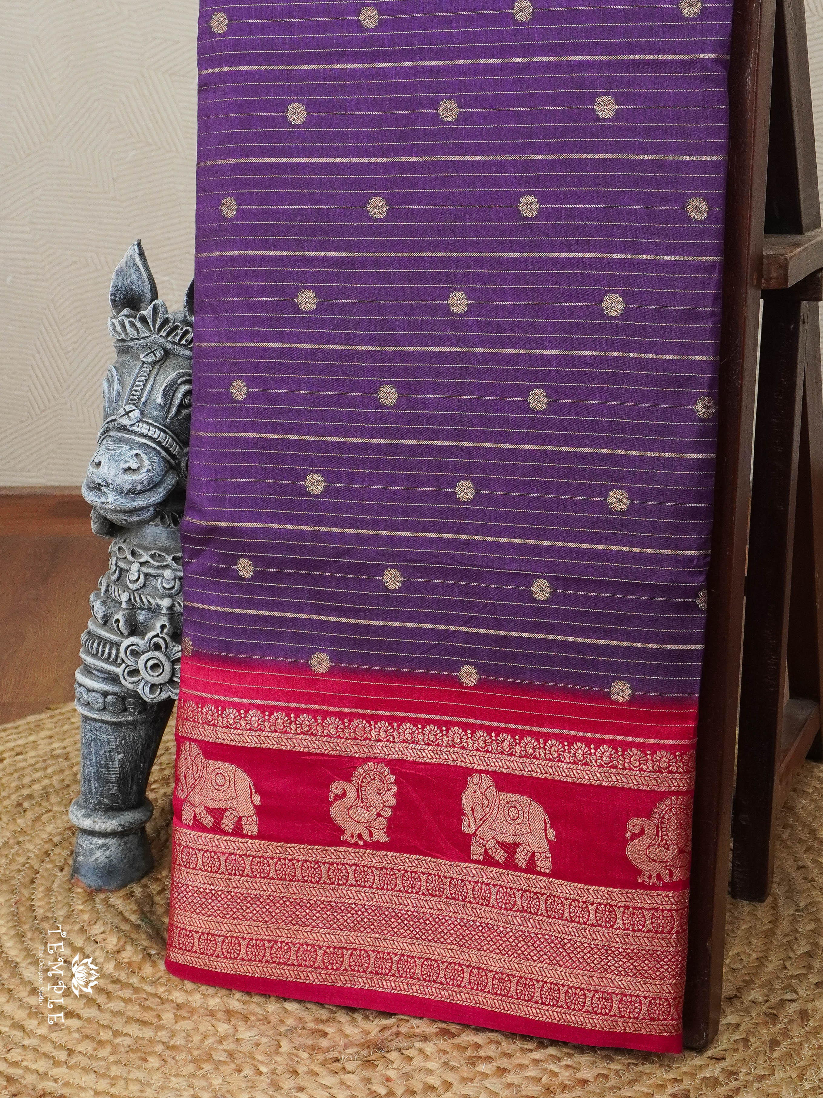 Semi Tussar Silk Saree | TTDS2944