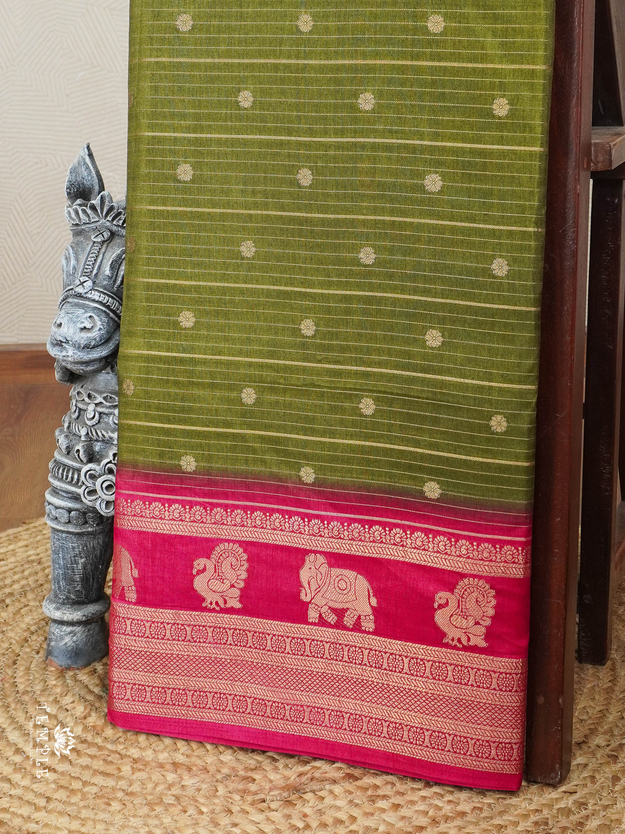Semi Tussar Silk Saree | TTDS2944