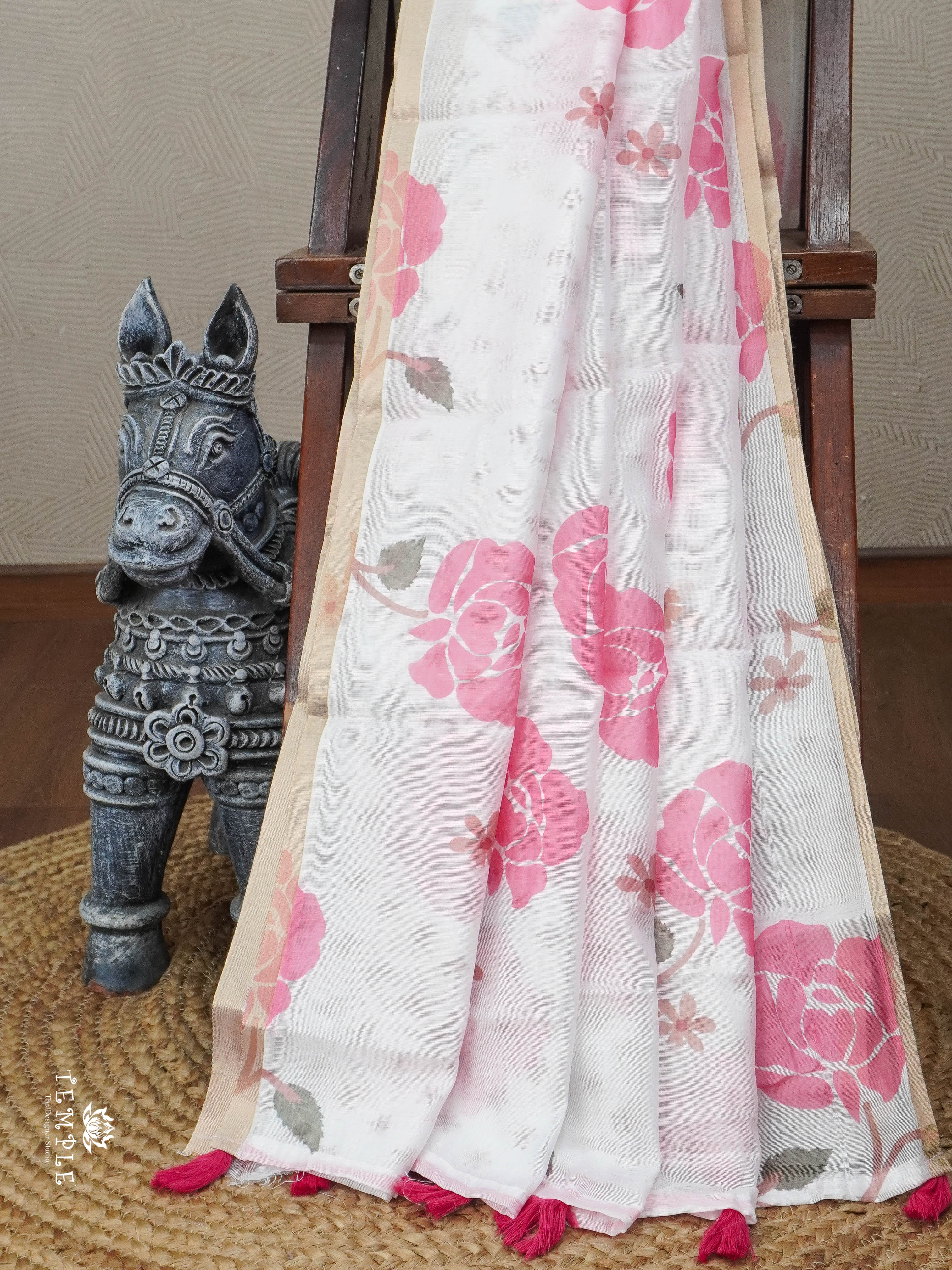 Chanderi Cotton Saree | TTDS2946