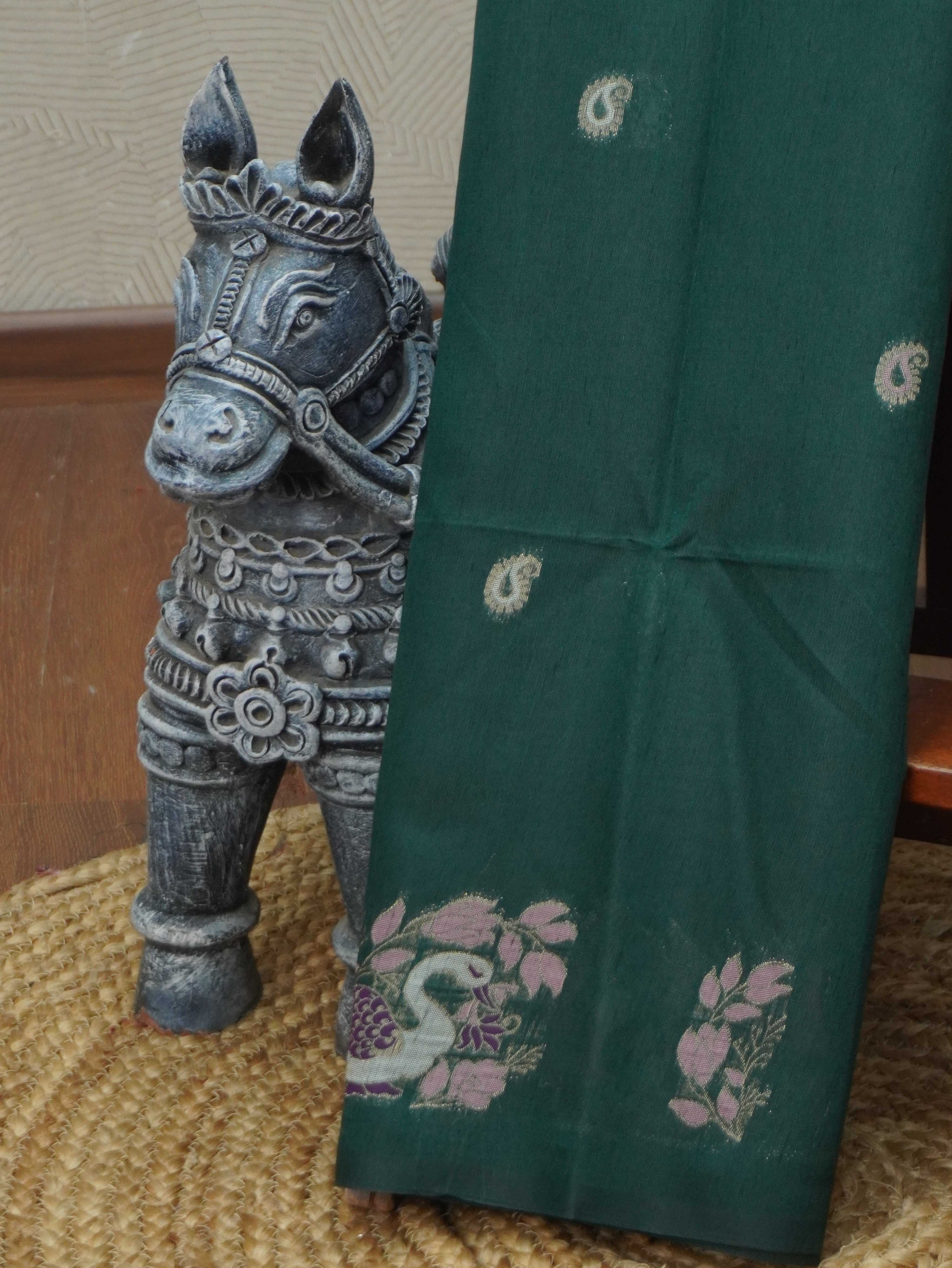 Raw Silk Saree | TTDS3380