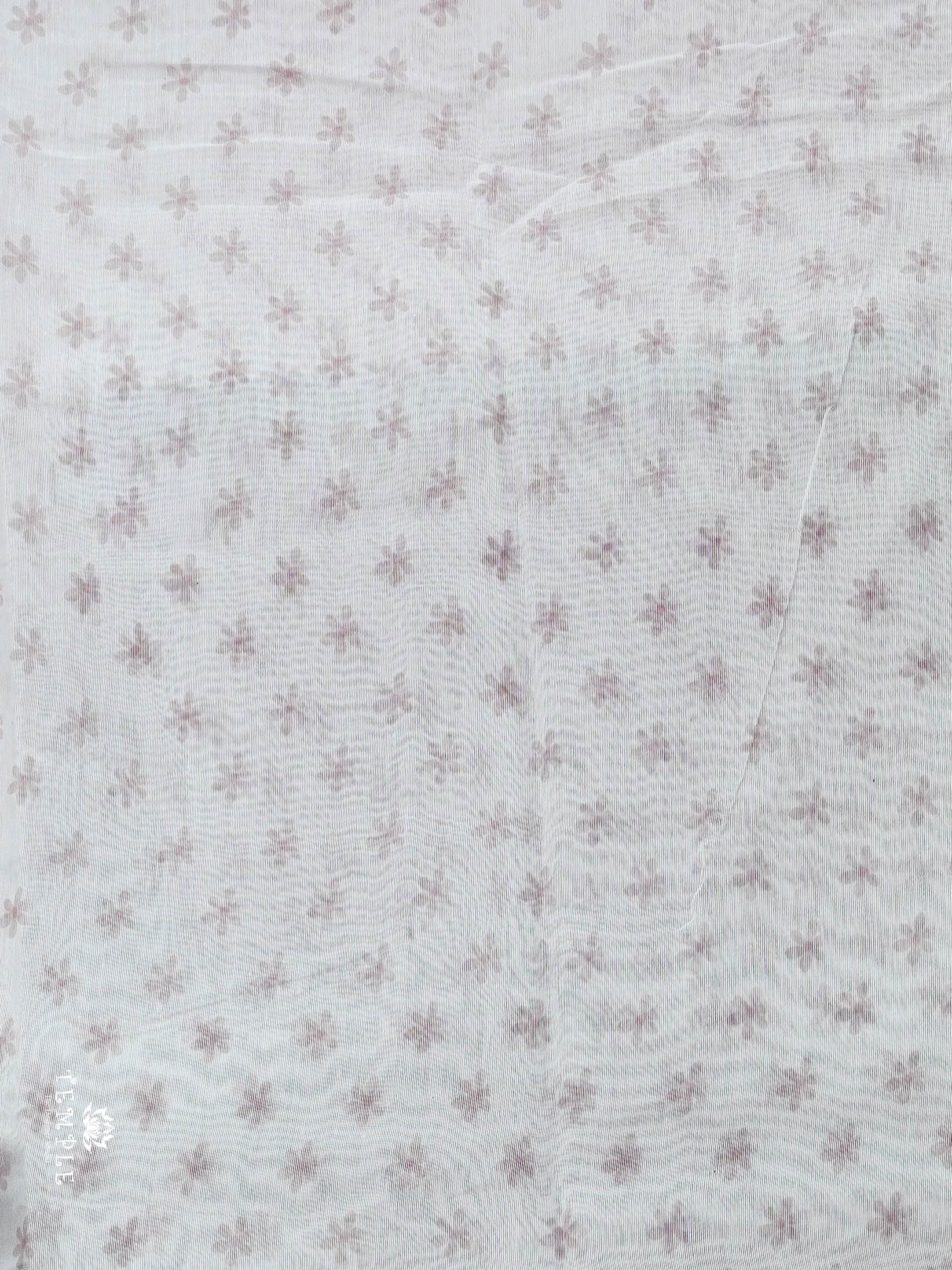 Chanderi Cotton Saree ( Lavendar) | TTDS2946