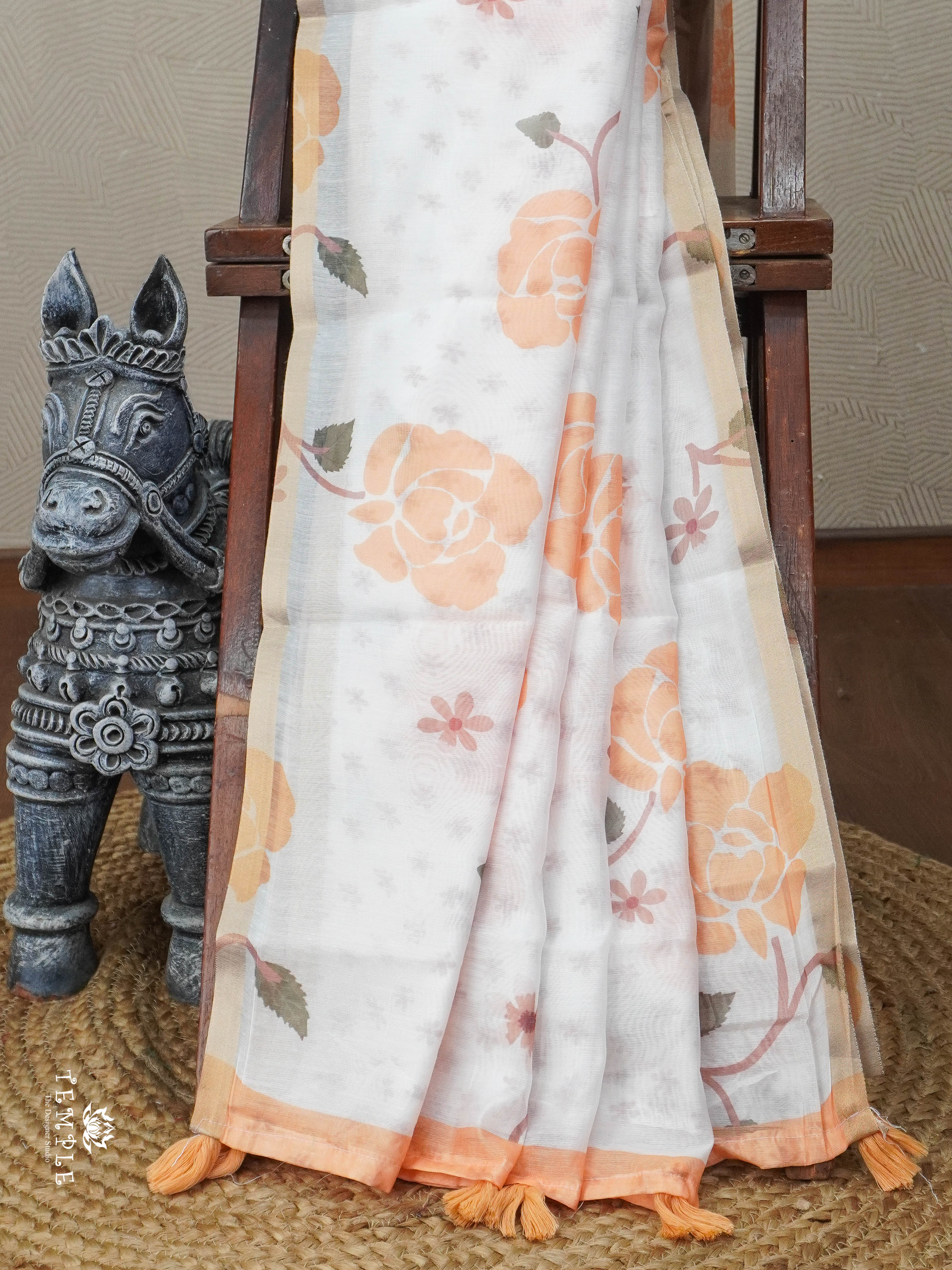 Chanderi Cotton Saree | TTDS2946