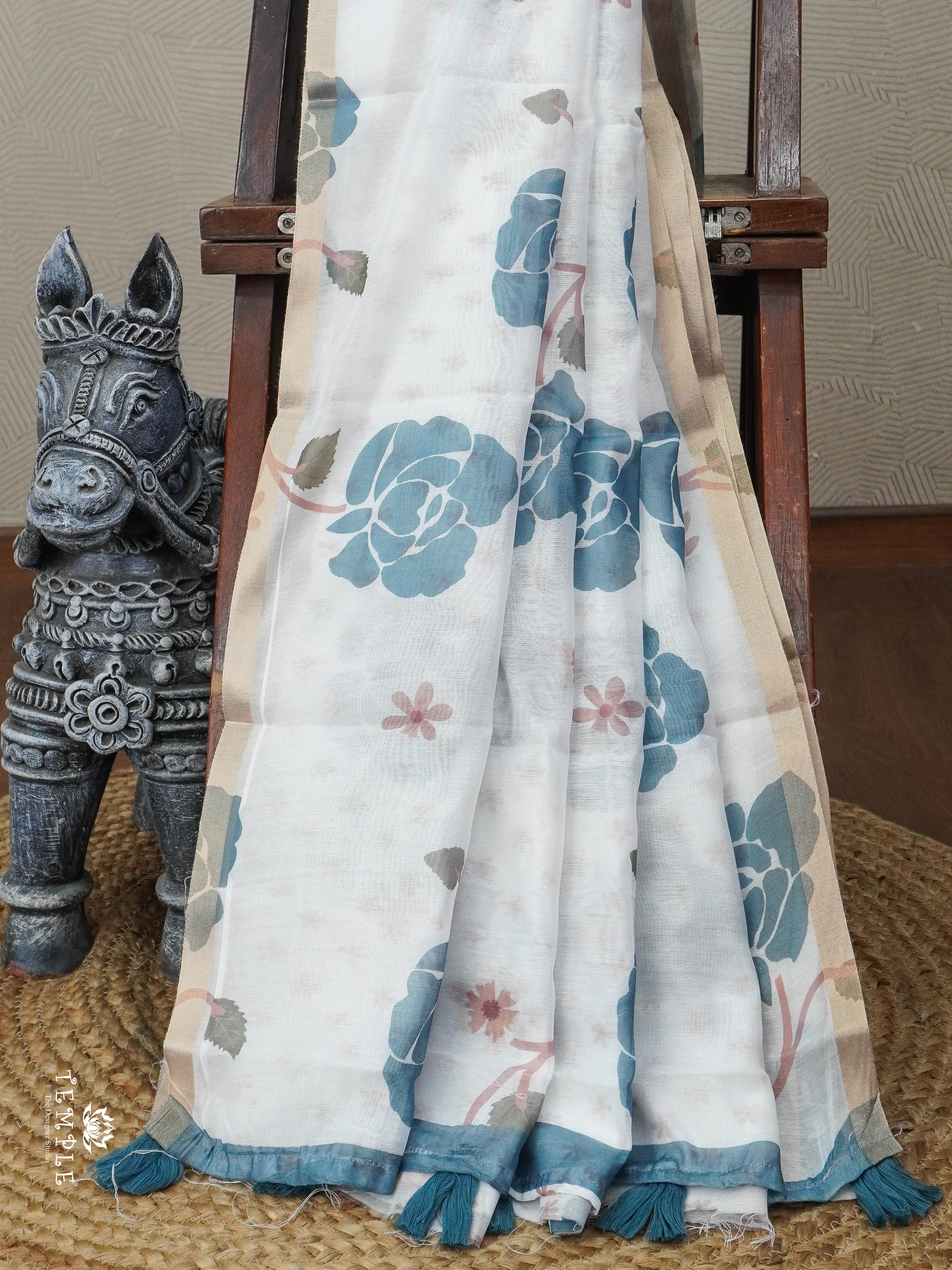 Chanderi Cotton Saree | TTDS2946