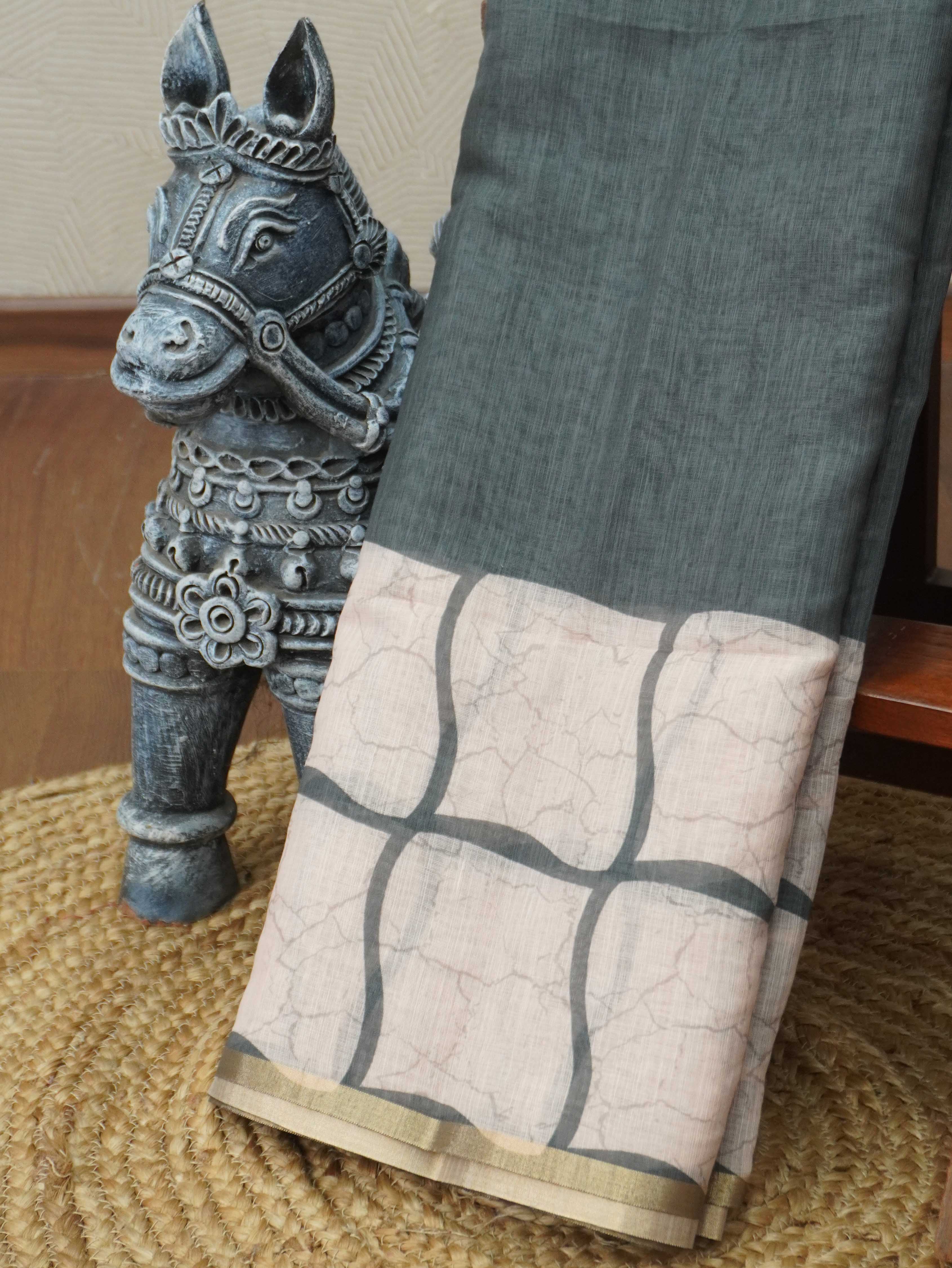 Chanderi Silk Saree | TTDS3381