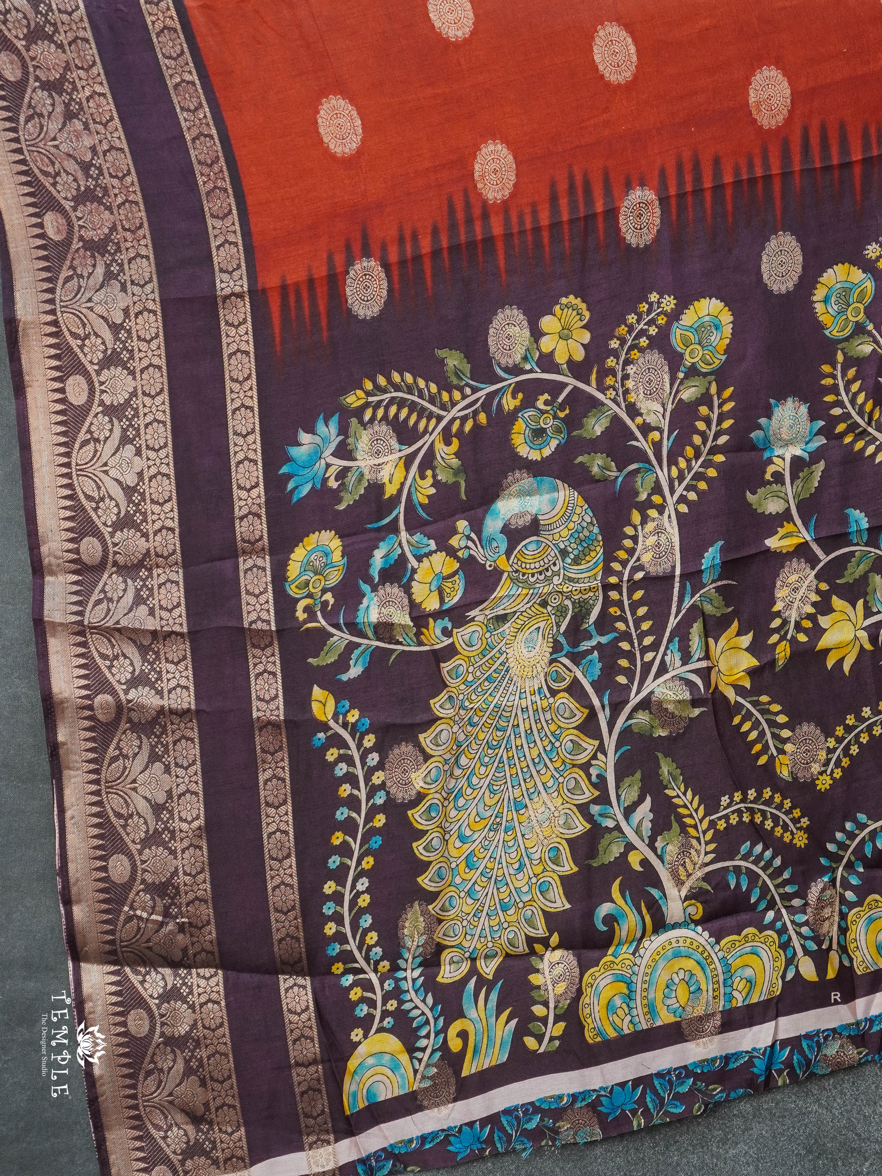 Semi Tussar Silk Saree | TTDS2947