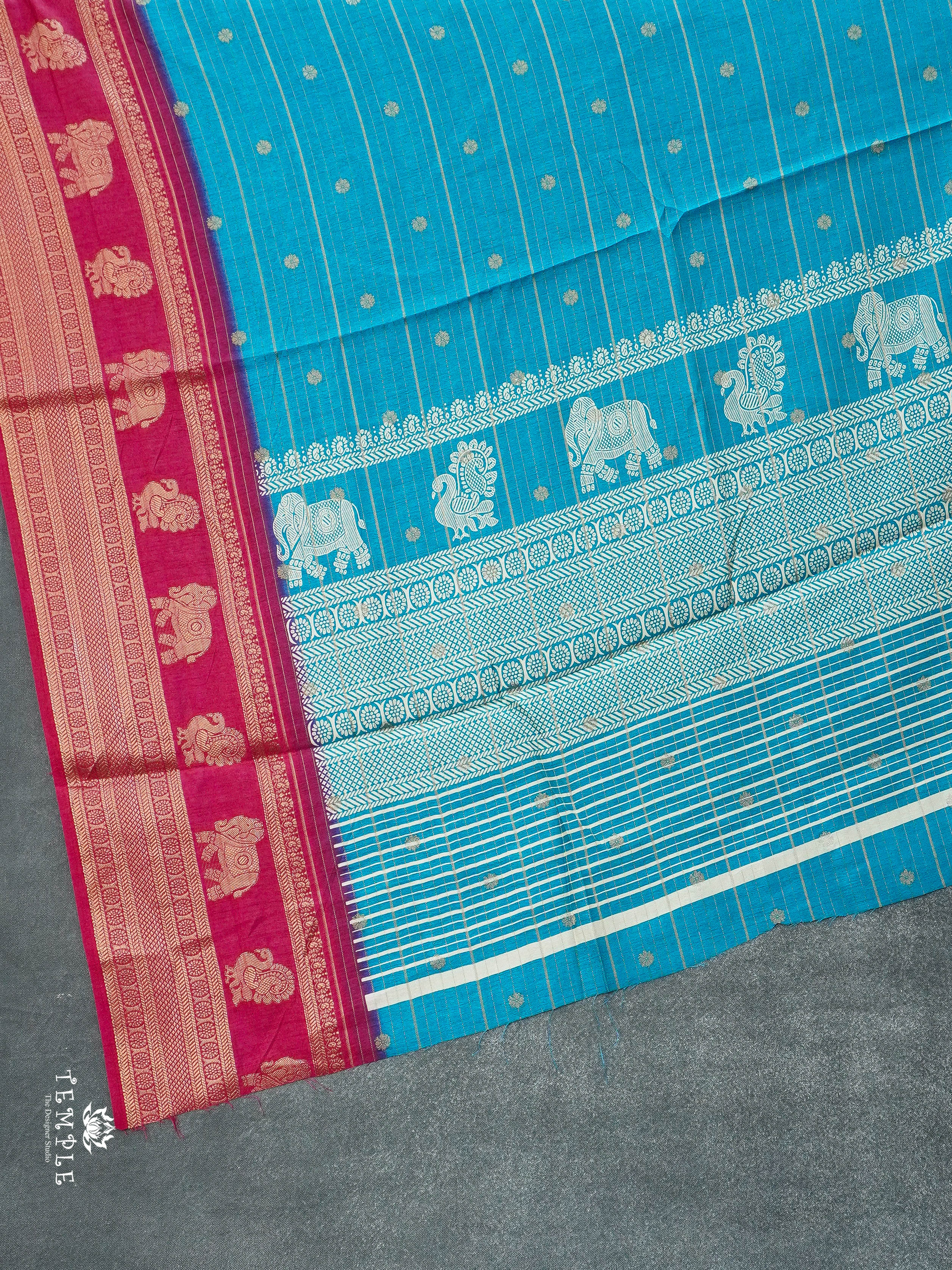 Semi Tussar Silk Saree | TTDS2944
