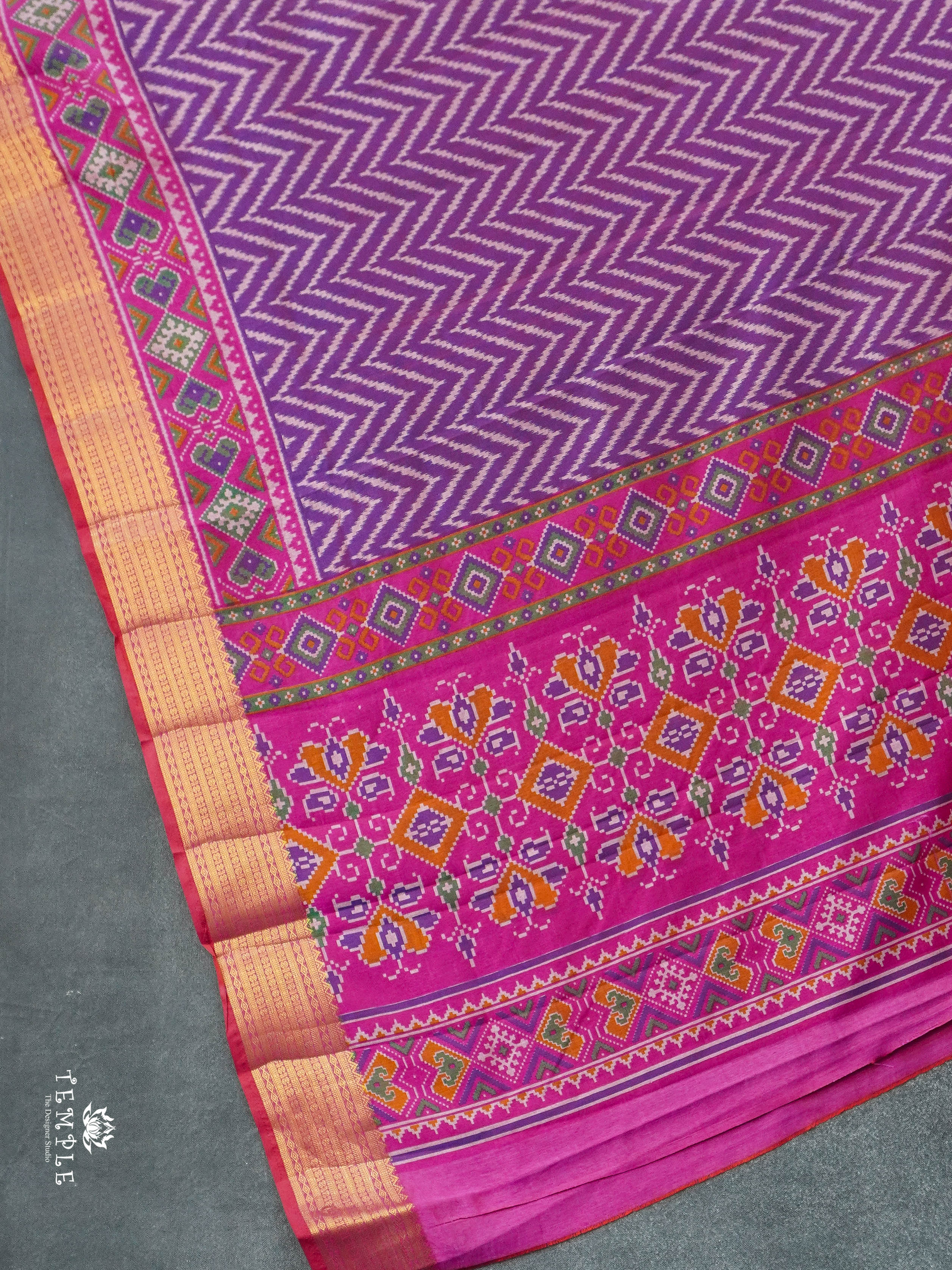 Printed Art Silk Saree | TTDS2953