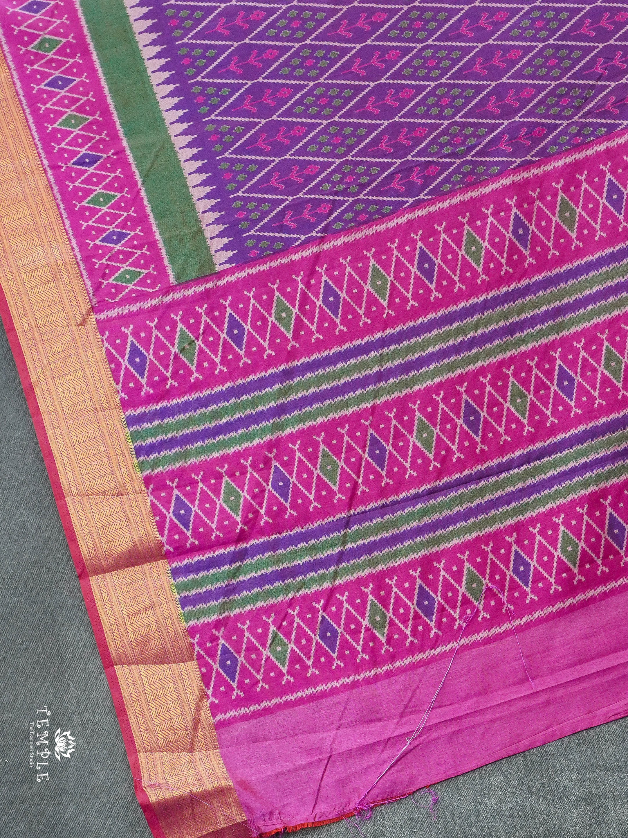 Printed Art Silk Saree | TTDS2953