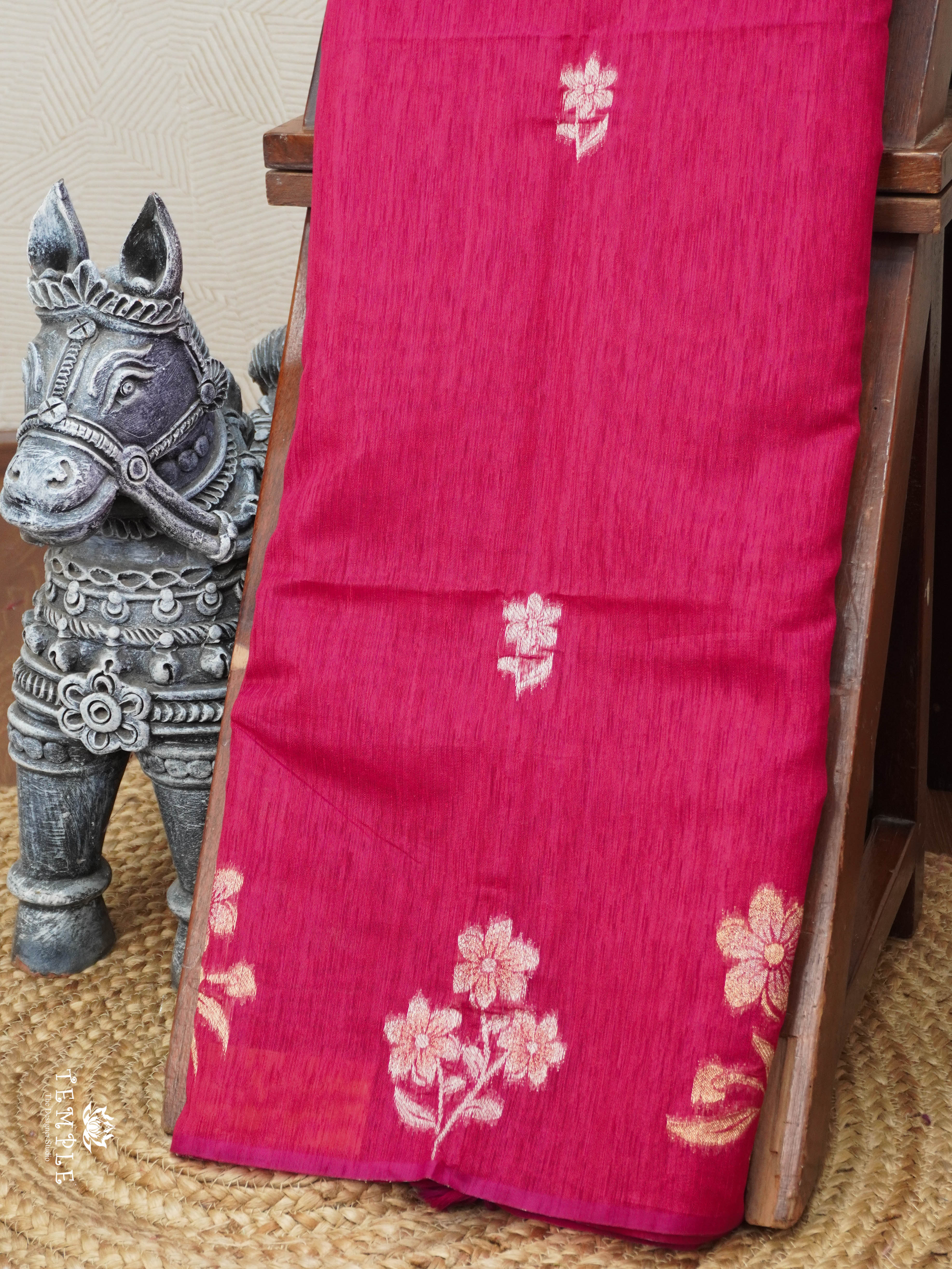 Linen Silk Saree | TTDS2950
