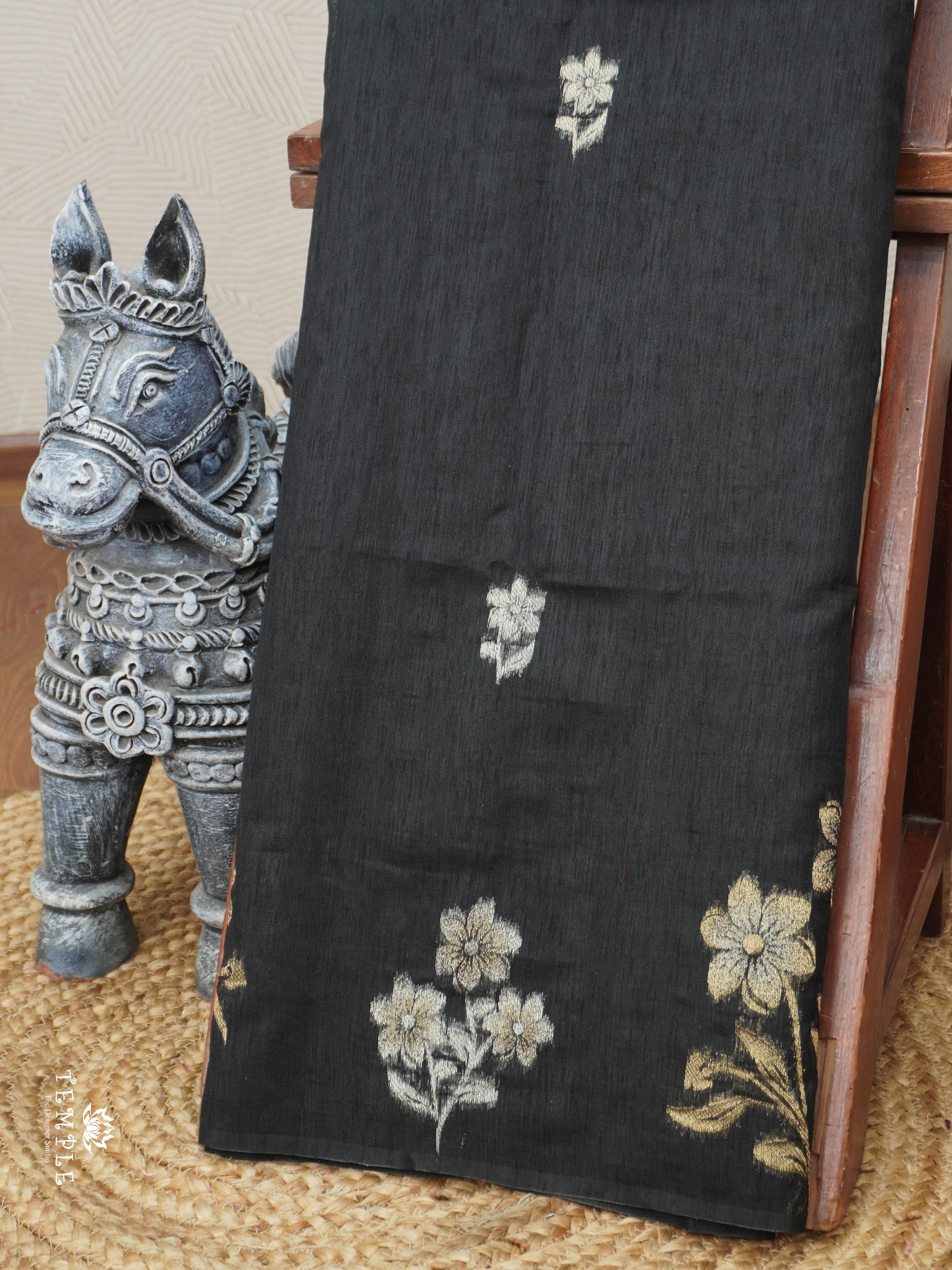Linen Silk Saree | TTDS2950