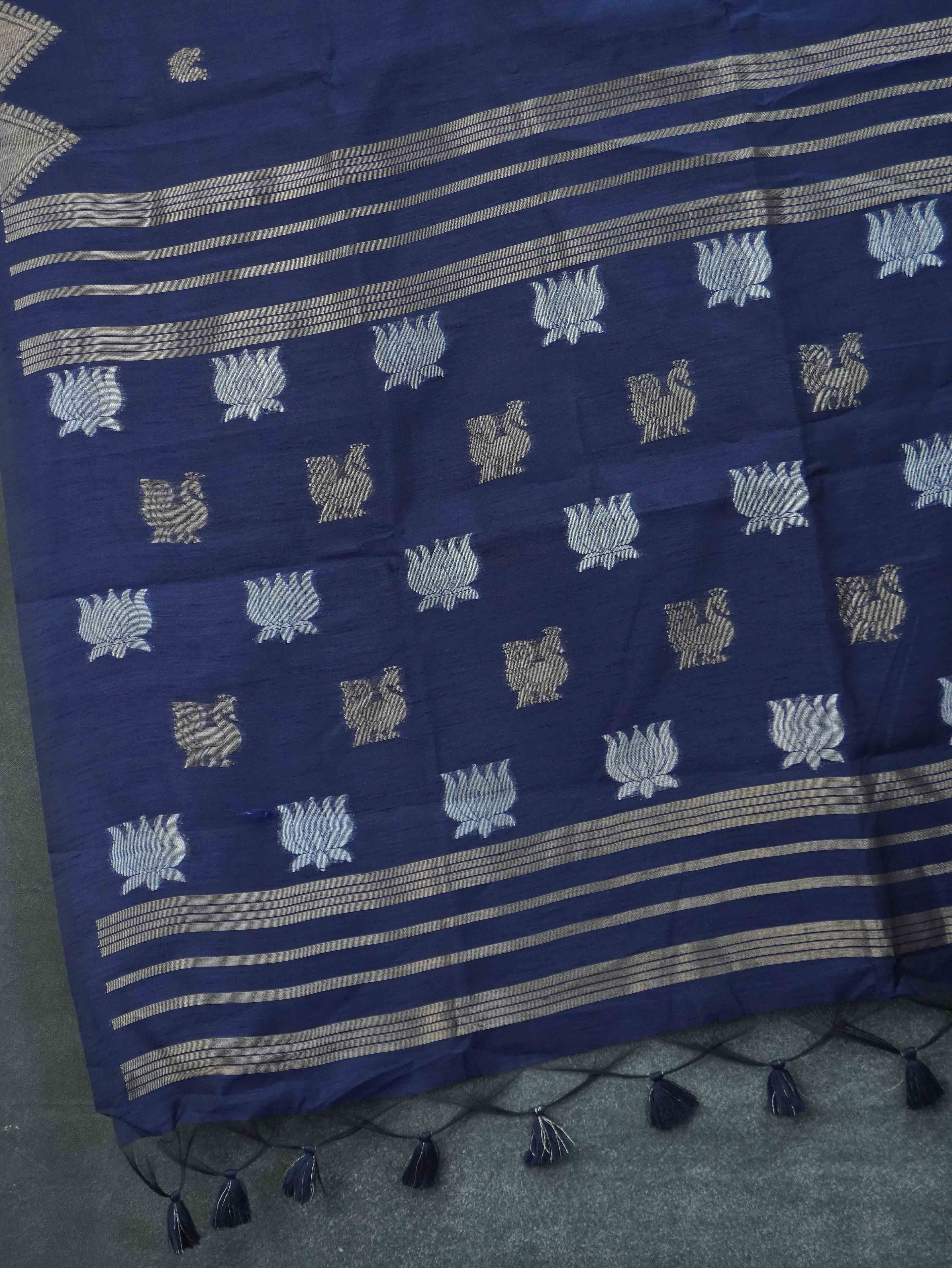 Chanderi Silk Cotton Saree | TTDS3385