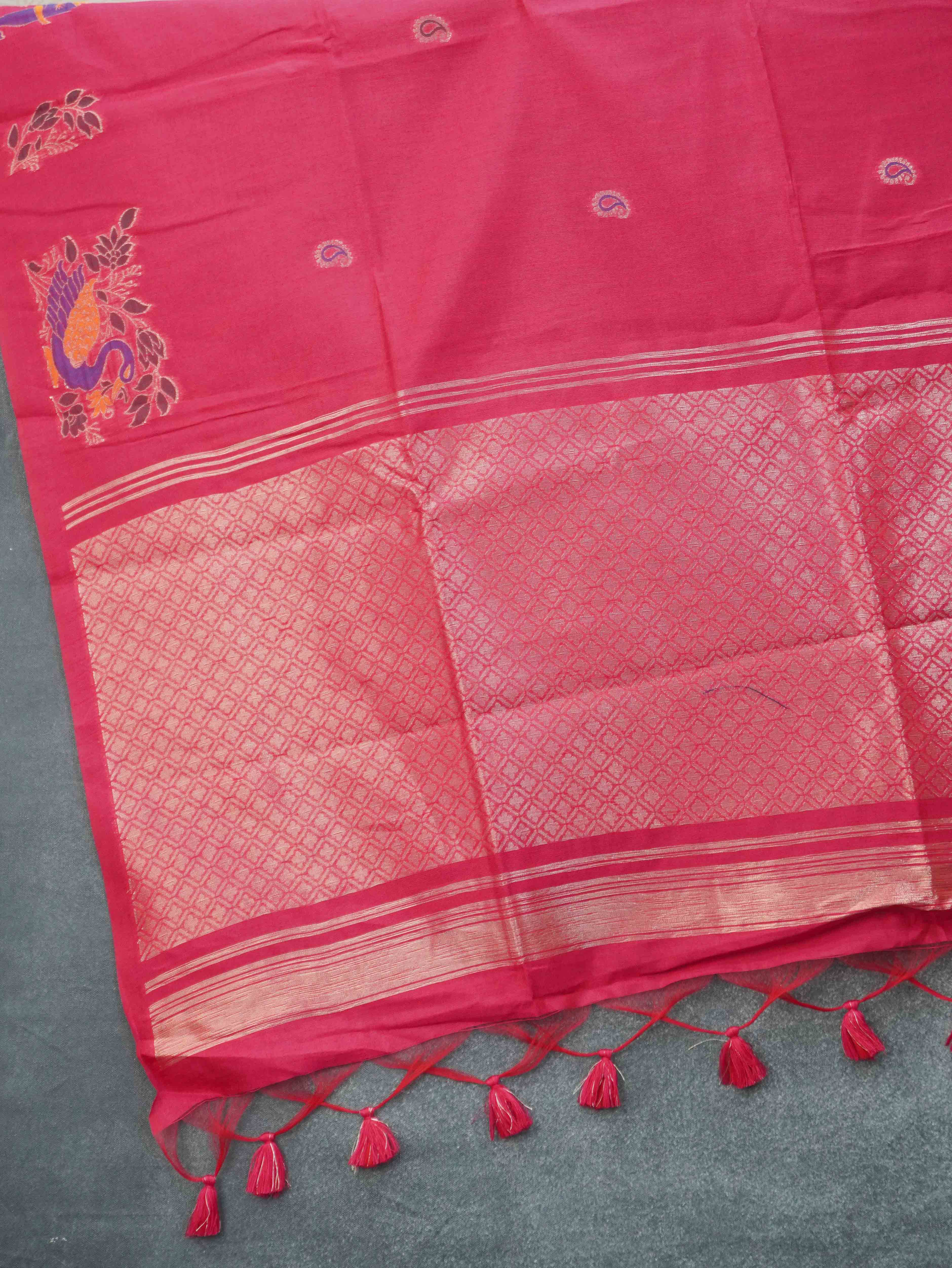 Raw Silk Saree | TTDS3380