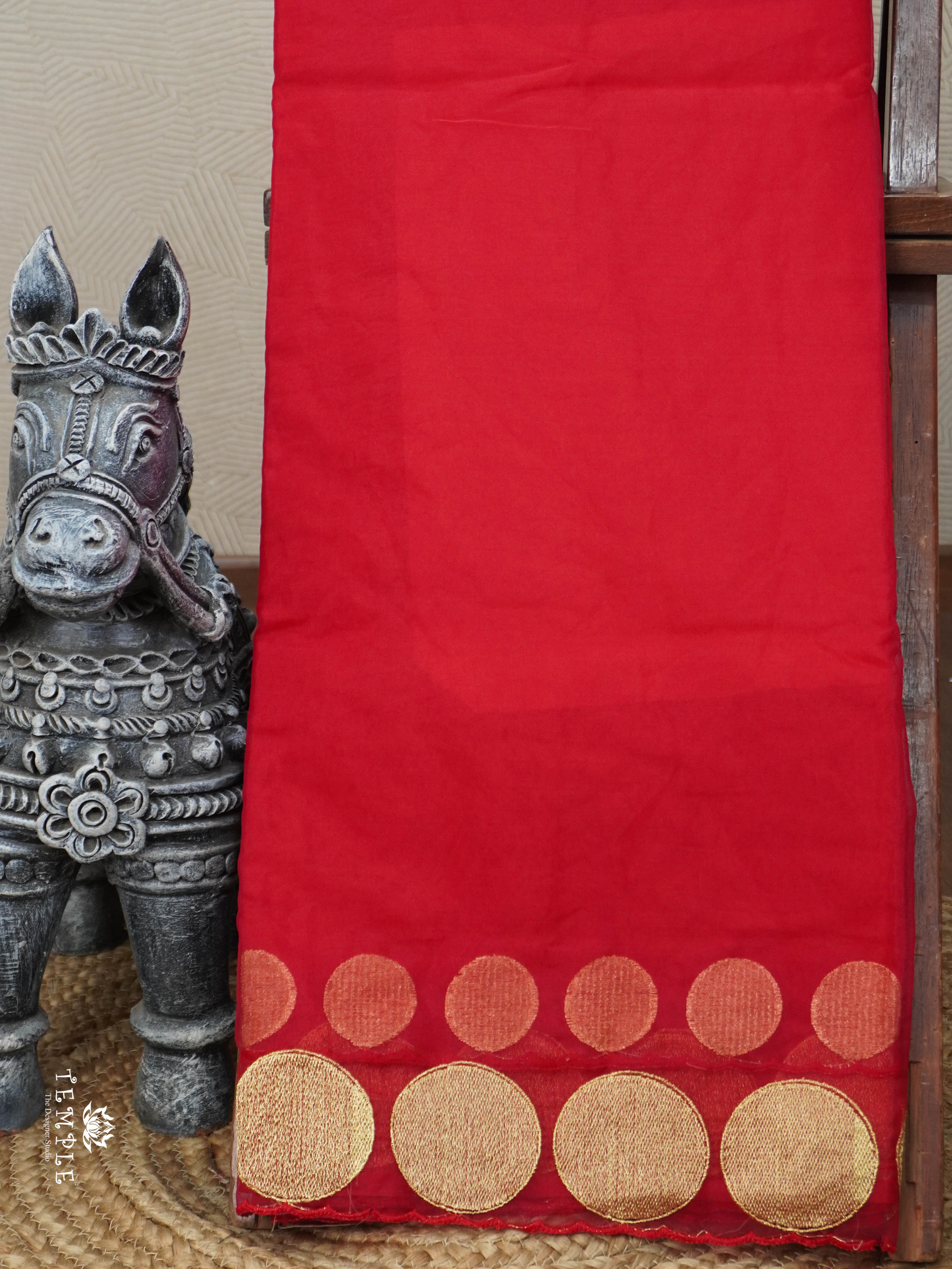 Glass Organza Saree | TTDS2955