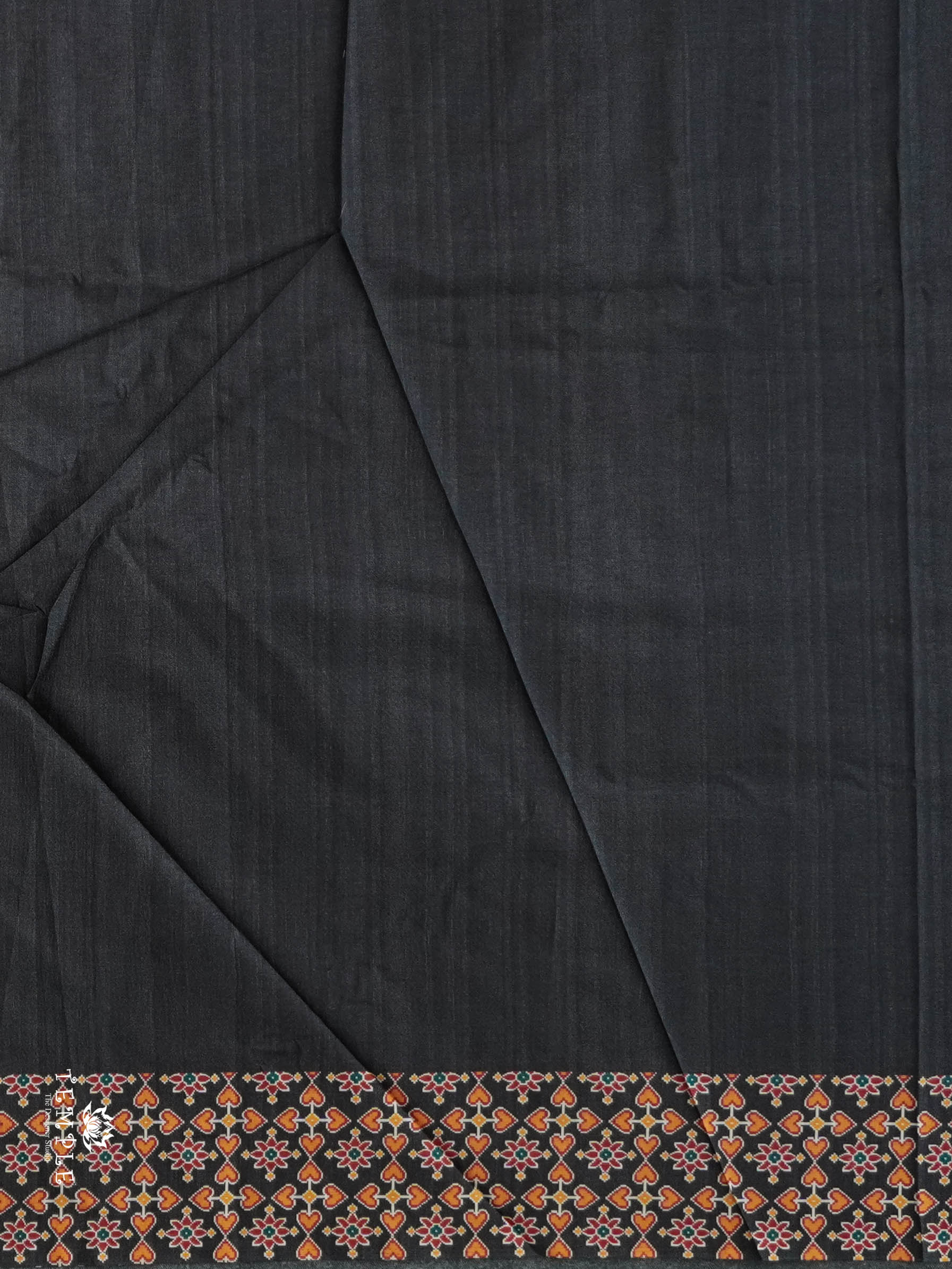 Printed Tussar Silk Saree | TTDS2956