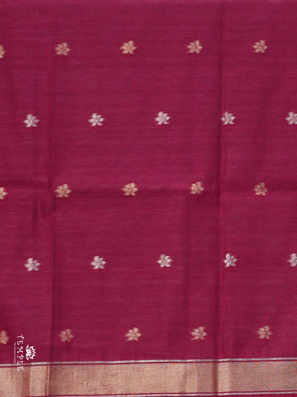 Linen Silk Saree | TTDS2950