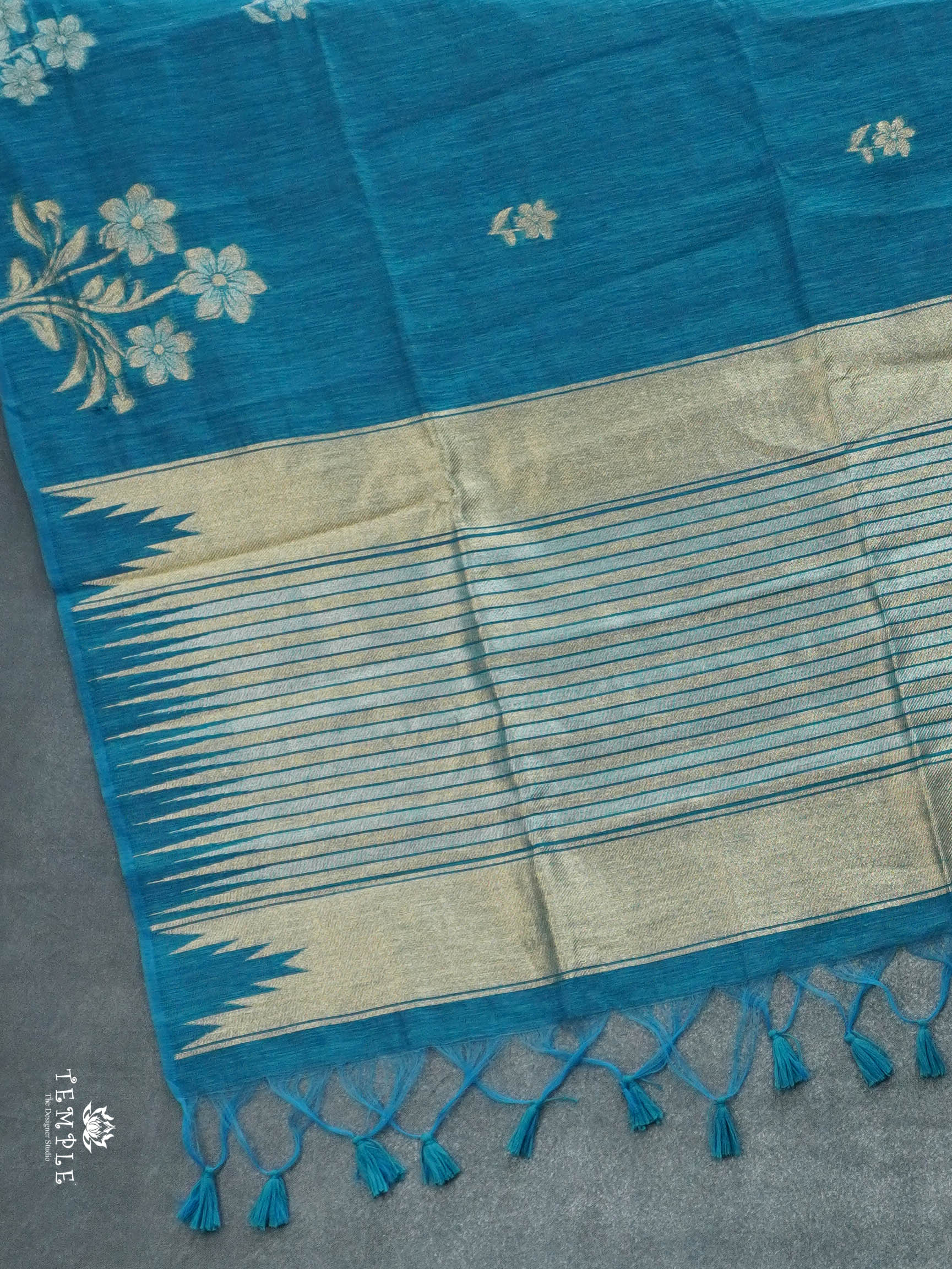 Linen Silk Saree | TTDS2950