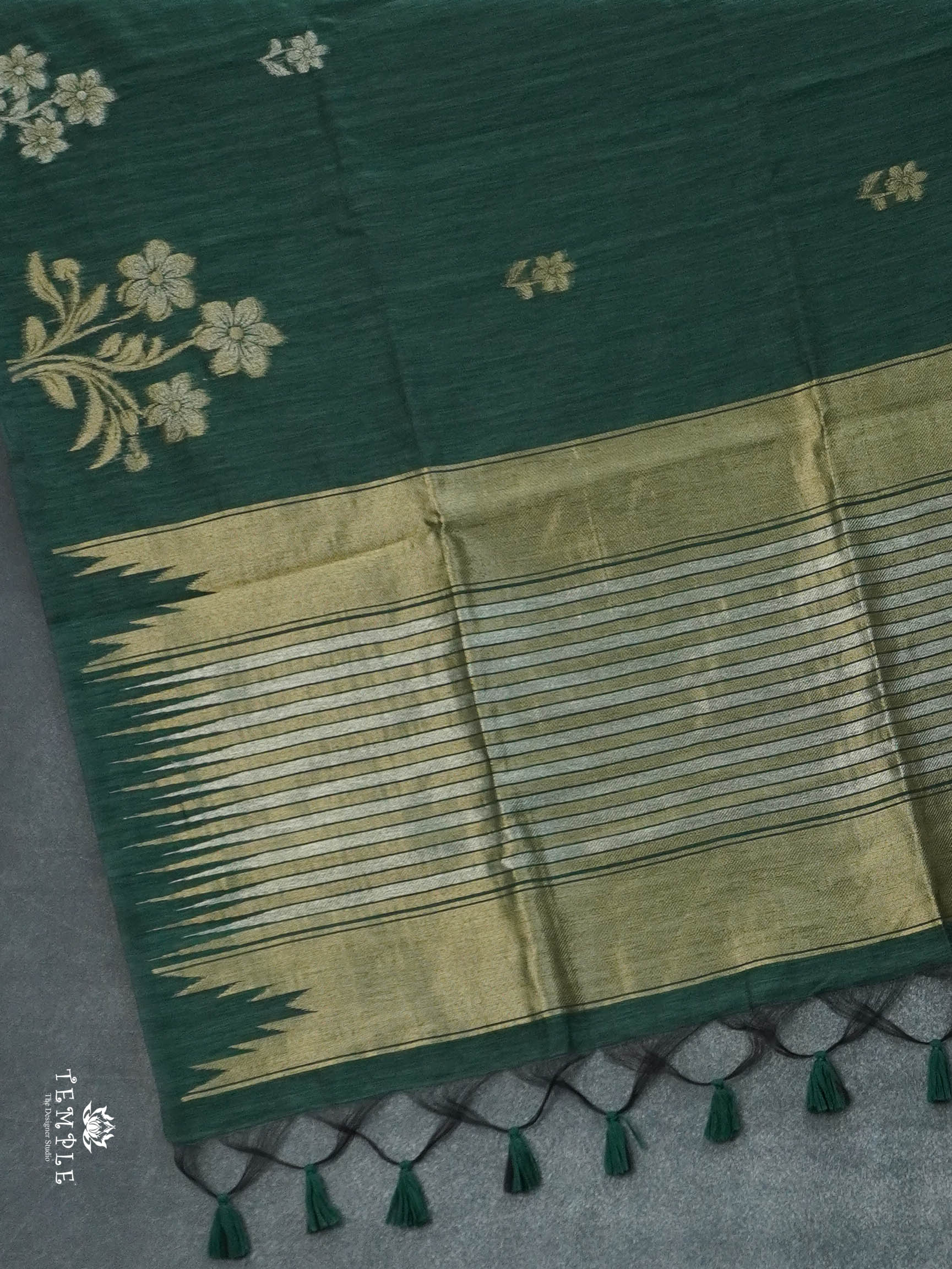 Linen Silk Saree | TTDS2950