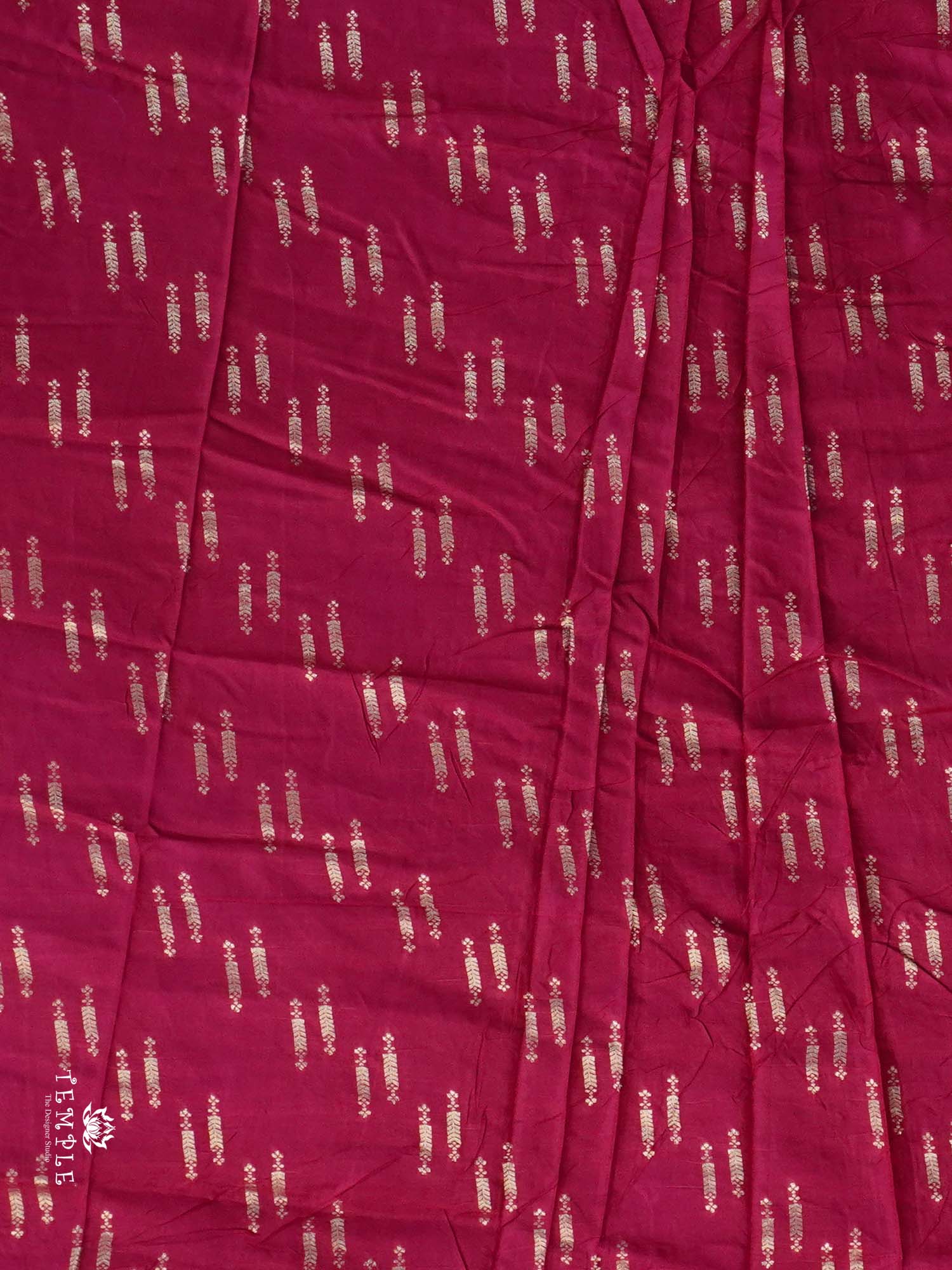 Warm Silk Saree With Elephant Motifs | TTDS2471
