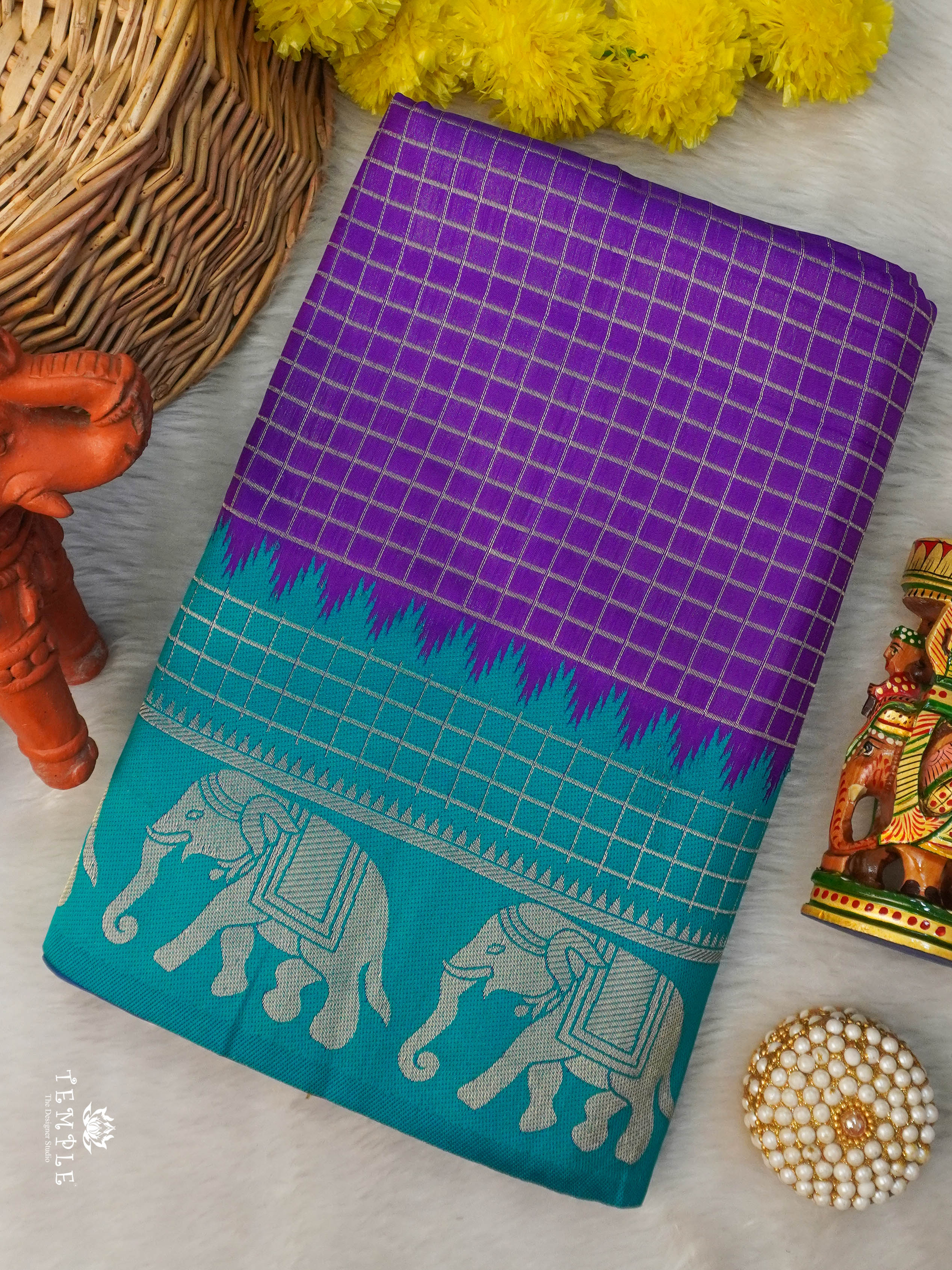 Semi Silk Saree | TTDS2960