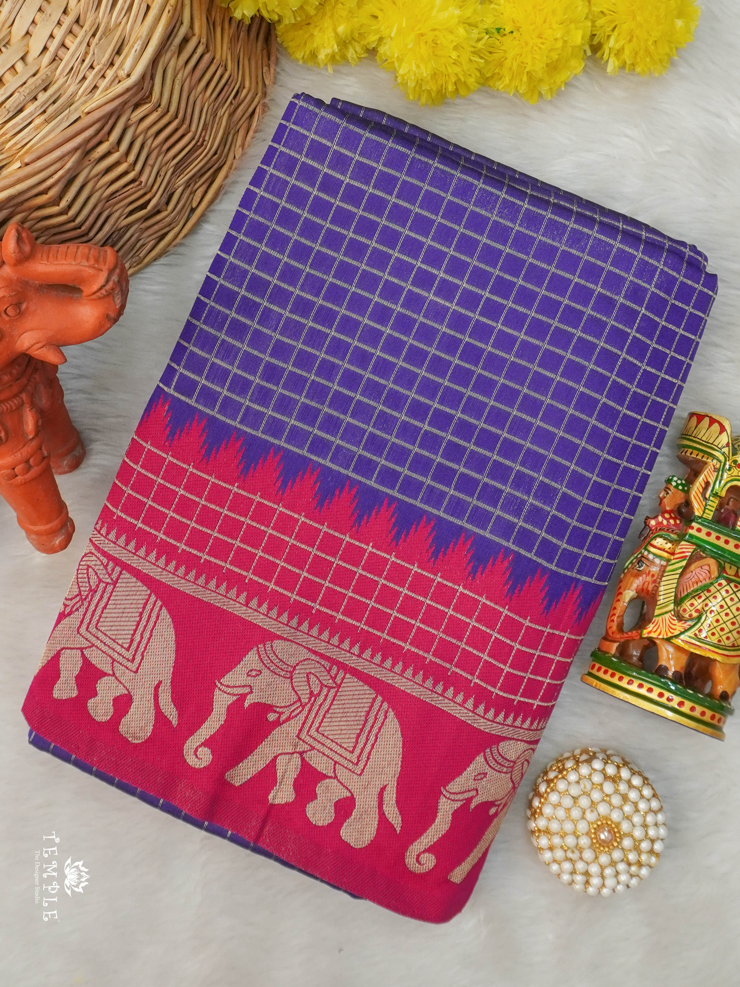 Semi Silk Saree | TTDS2960