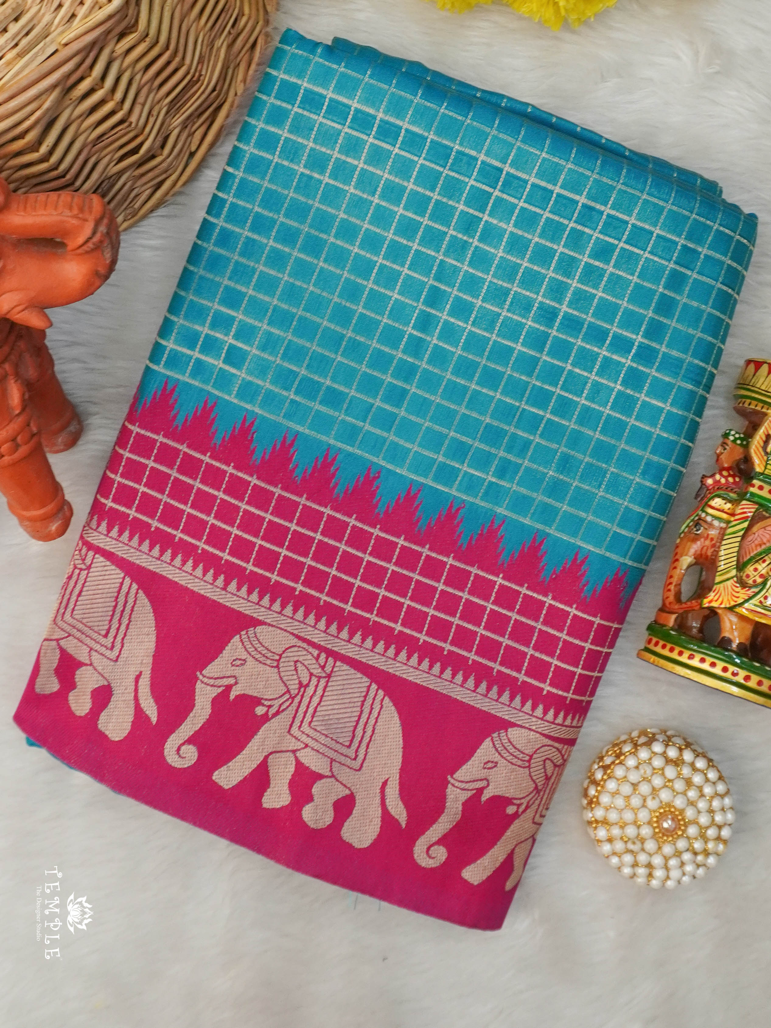 Semi Silk Saree | TTDS2960