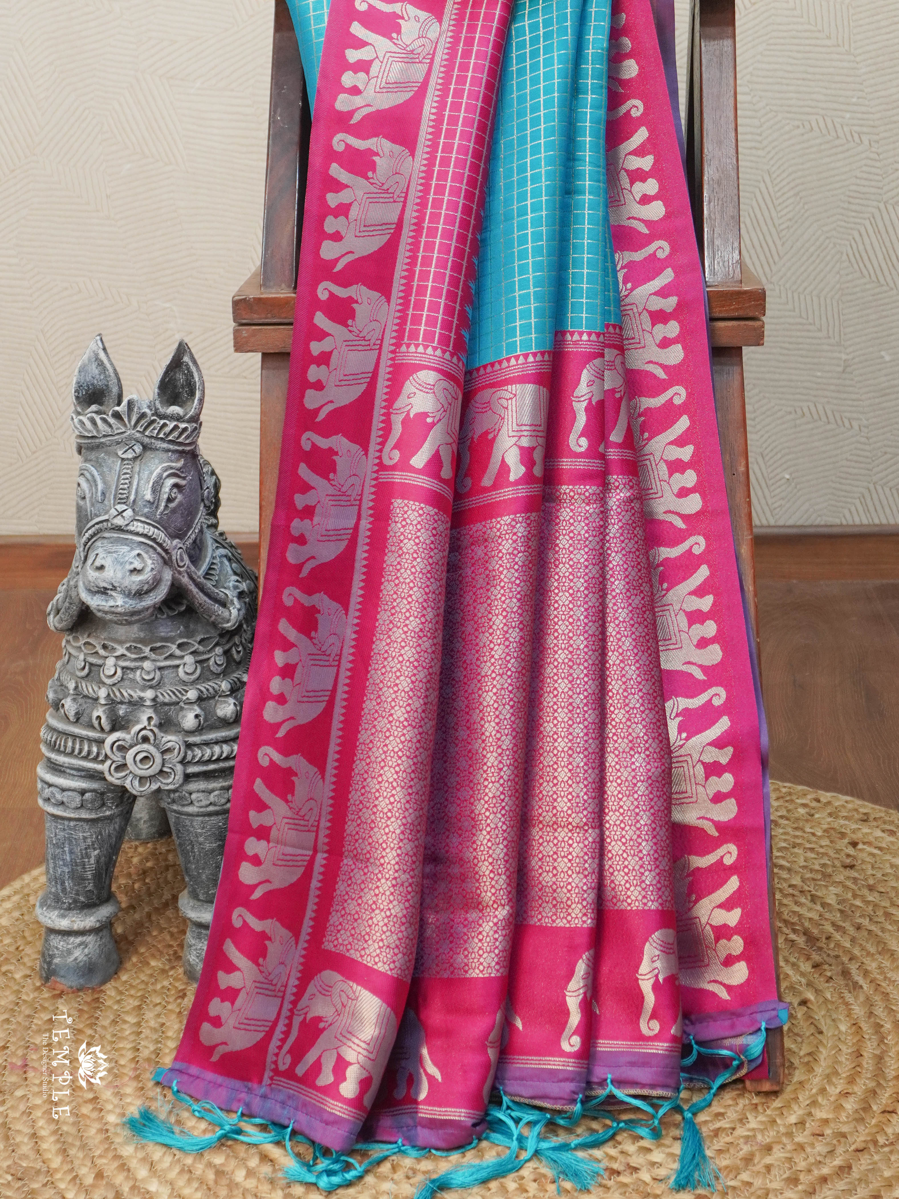 Semi Silk Saree | TTDS2960