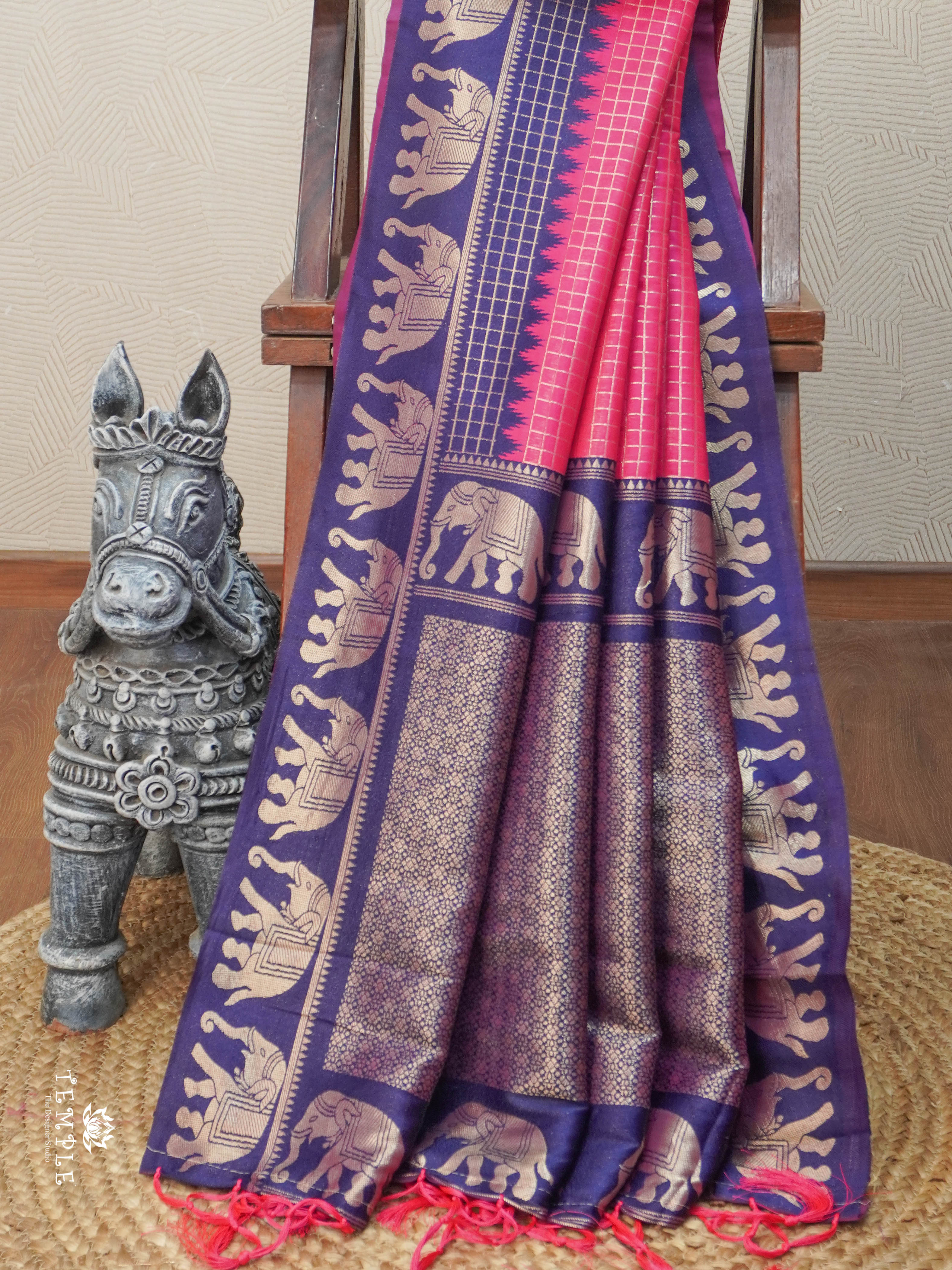 Semi Silk Saree | TTDS2960