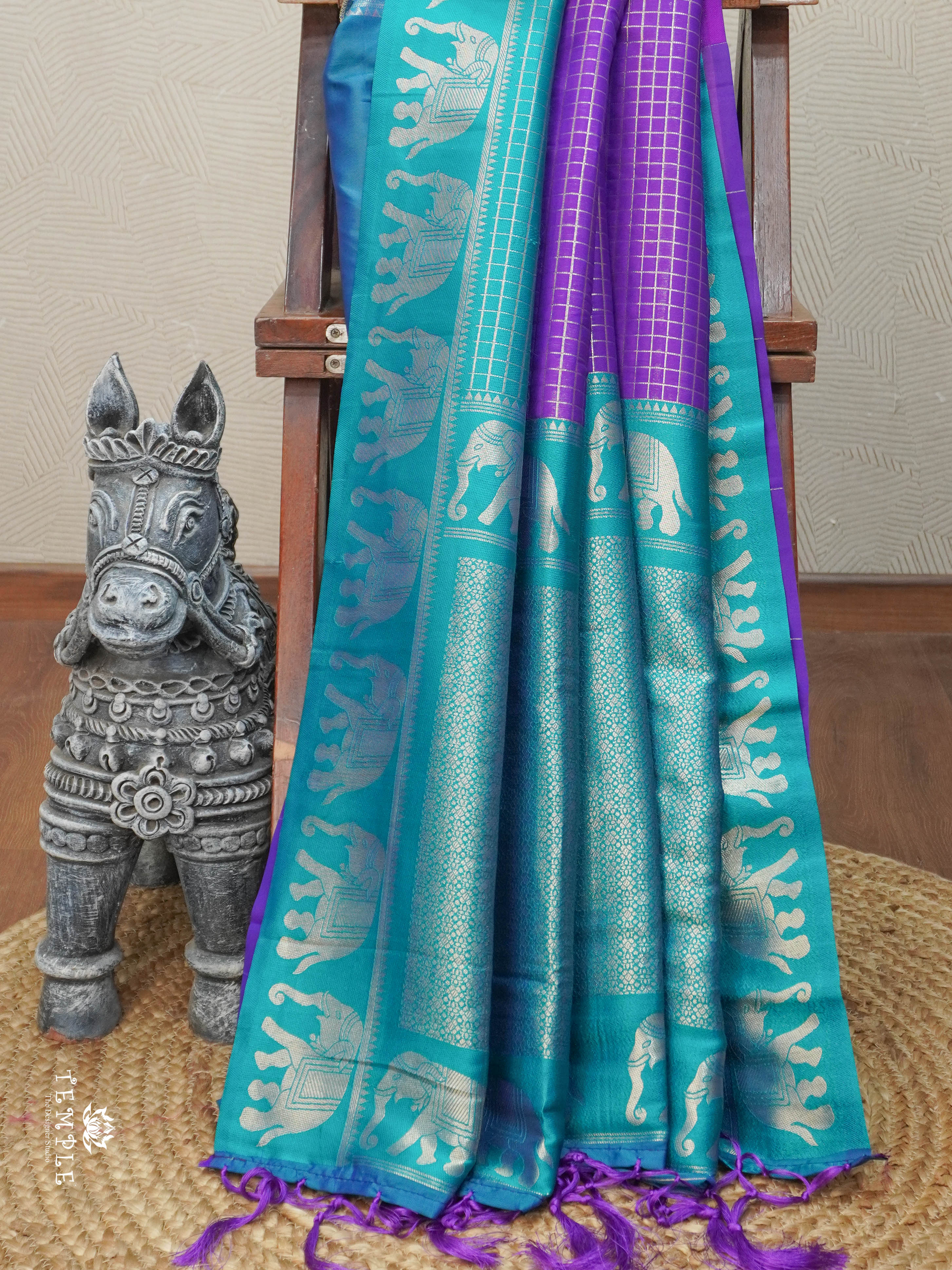 Semi Silk Saree | TTDS2960