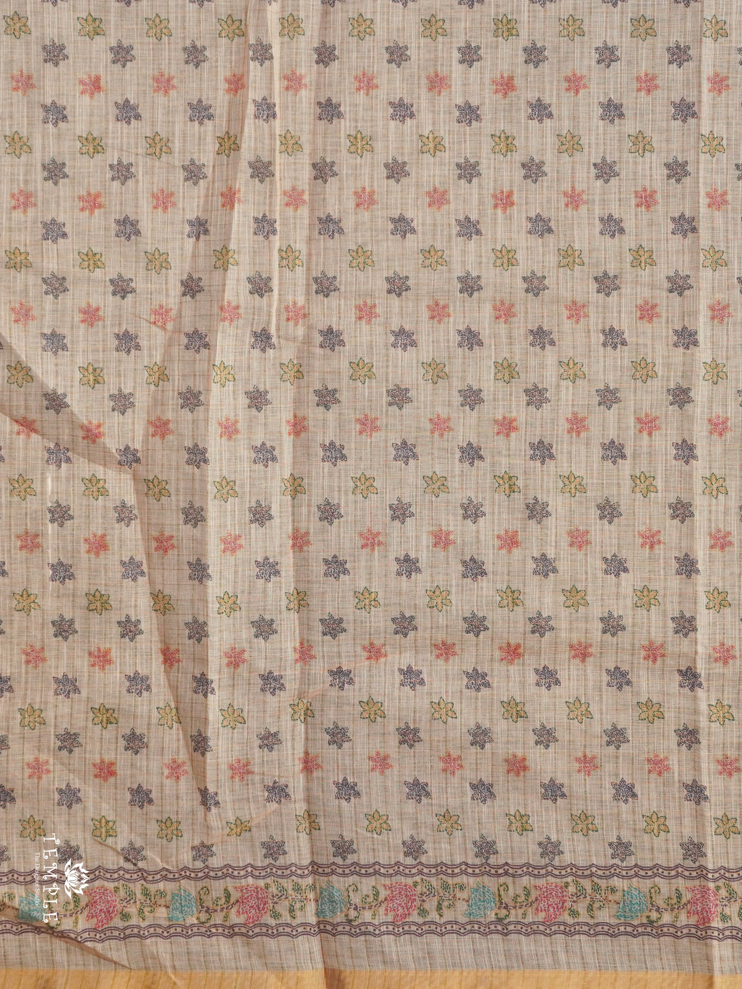 Linen Cotton Saree | TTDS2808