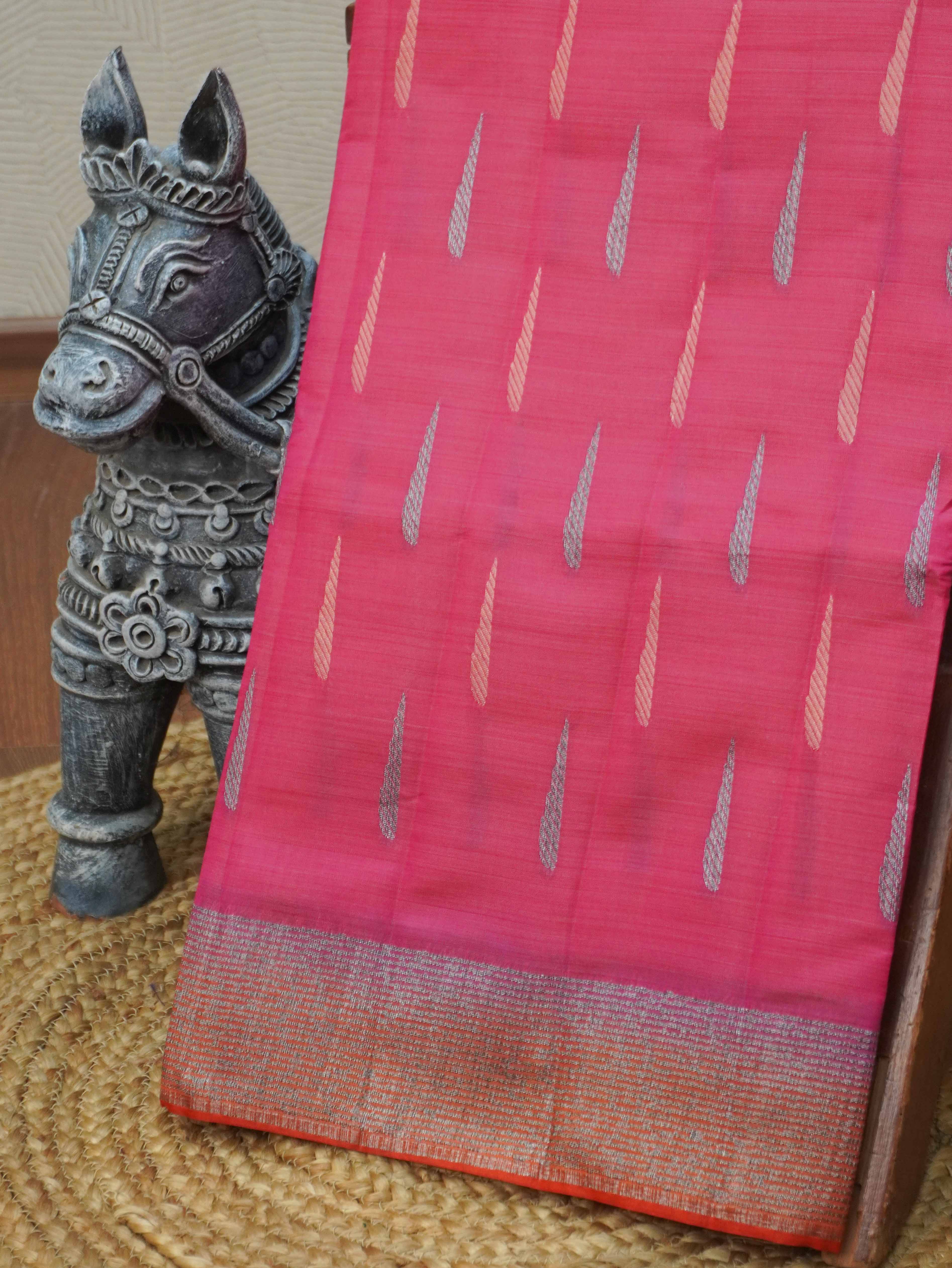 Semi Tussar Silk Saree | TTDS3391