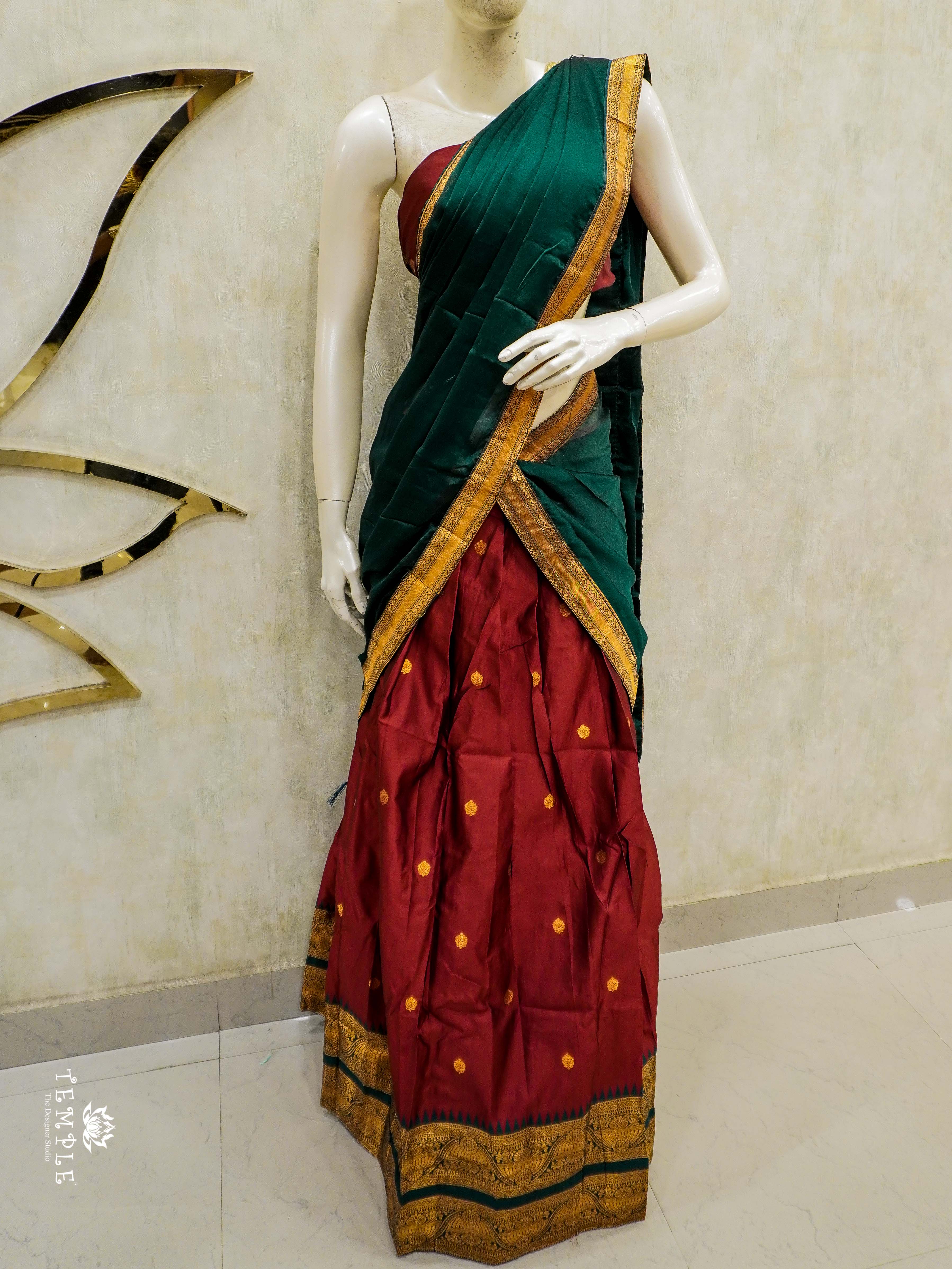 Pattu Pavadai With Dhavani Set | TTDS2482