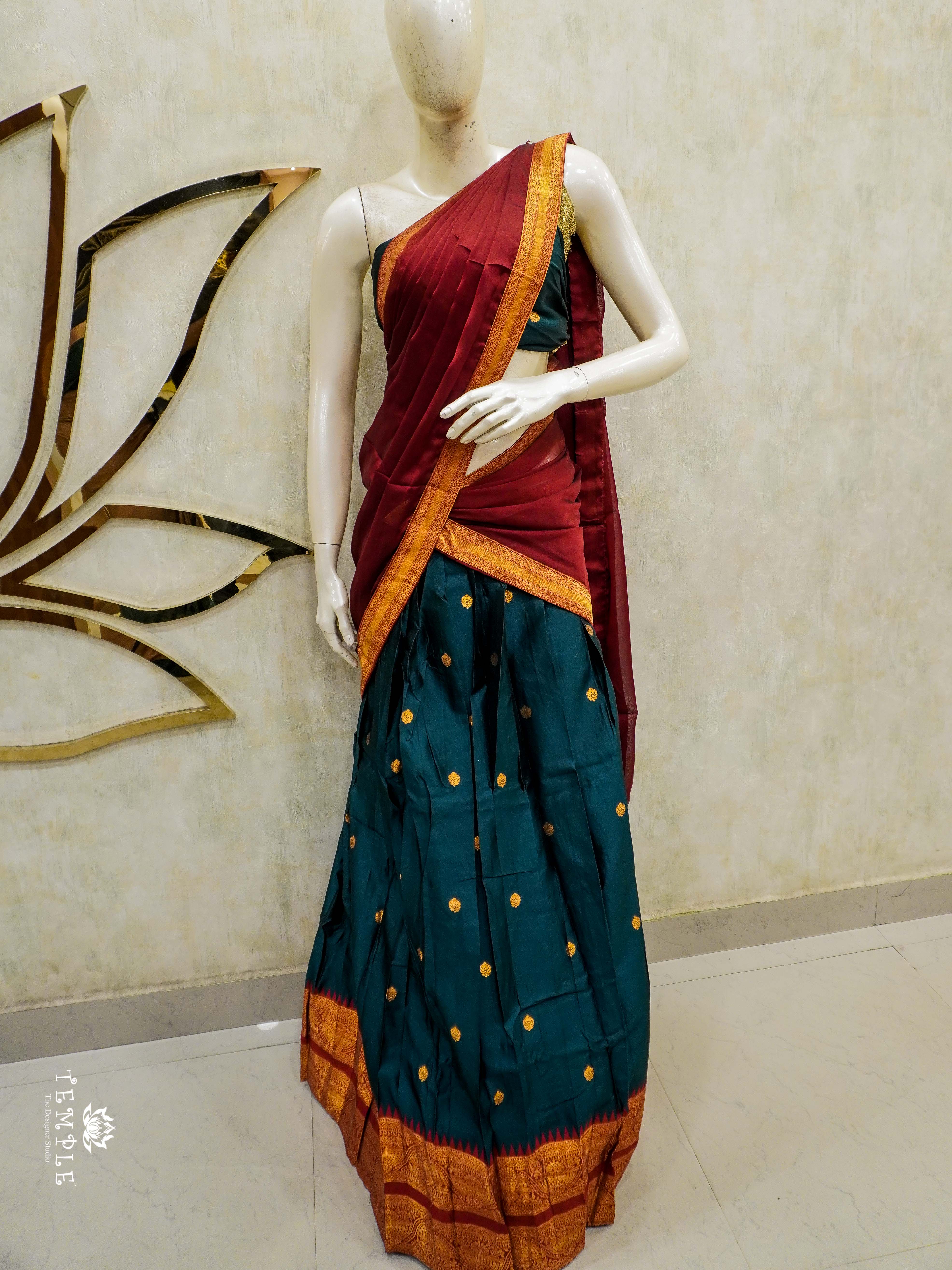 Pattu Pavadai With Dhavani Set | TTDS2482