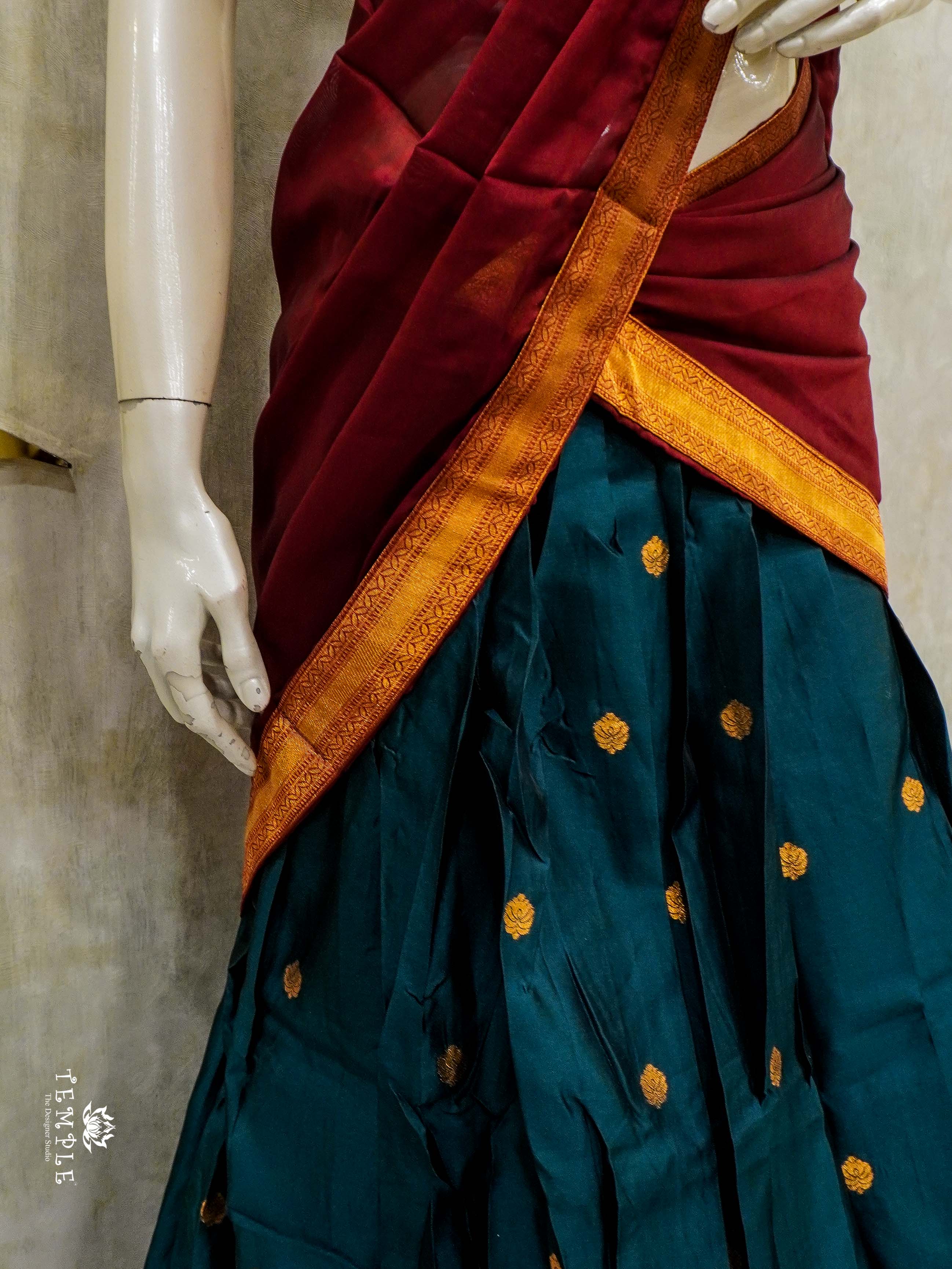 Pattu Pavadai With Dhavani Set | TTDS2482