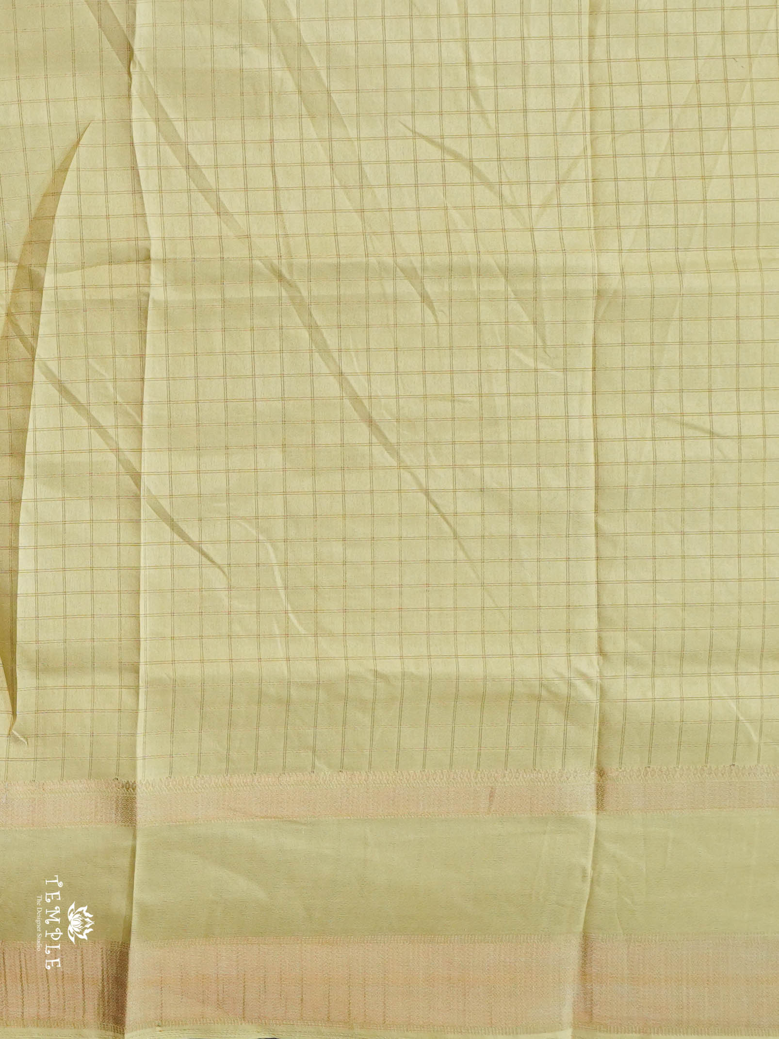 Fancy Checked Saree | TTDS2957